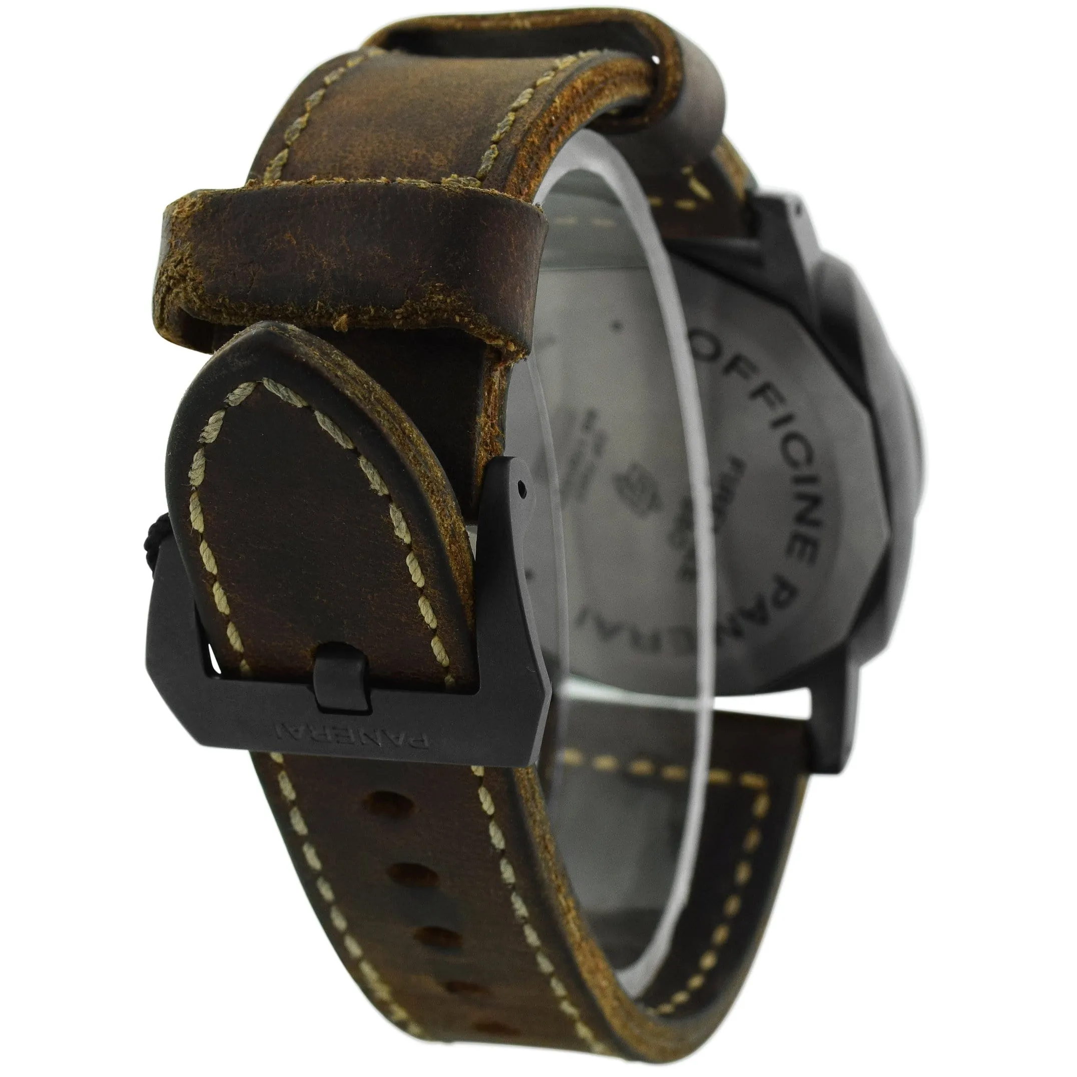 Panerai Men's Luminor 1950 3 Days Titanio DLC Titanium 47mm California Dial Watch Reference #: PAM00629