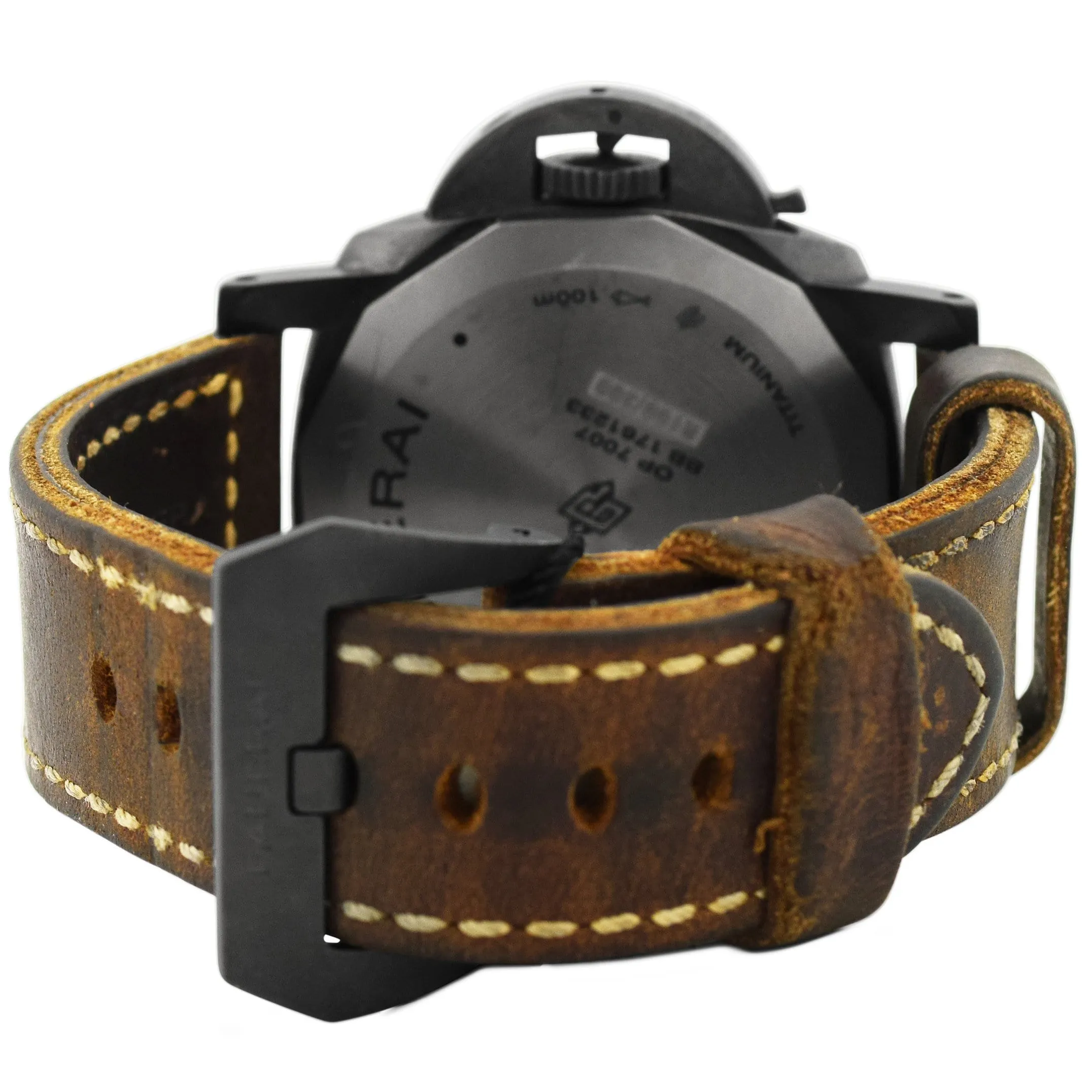 Panerai Men's Luminor 1950 3 Days Titanio DLC Titanium 47mm California Dial Watch Reference #: PAM00629