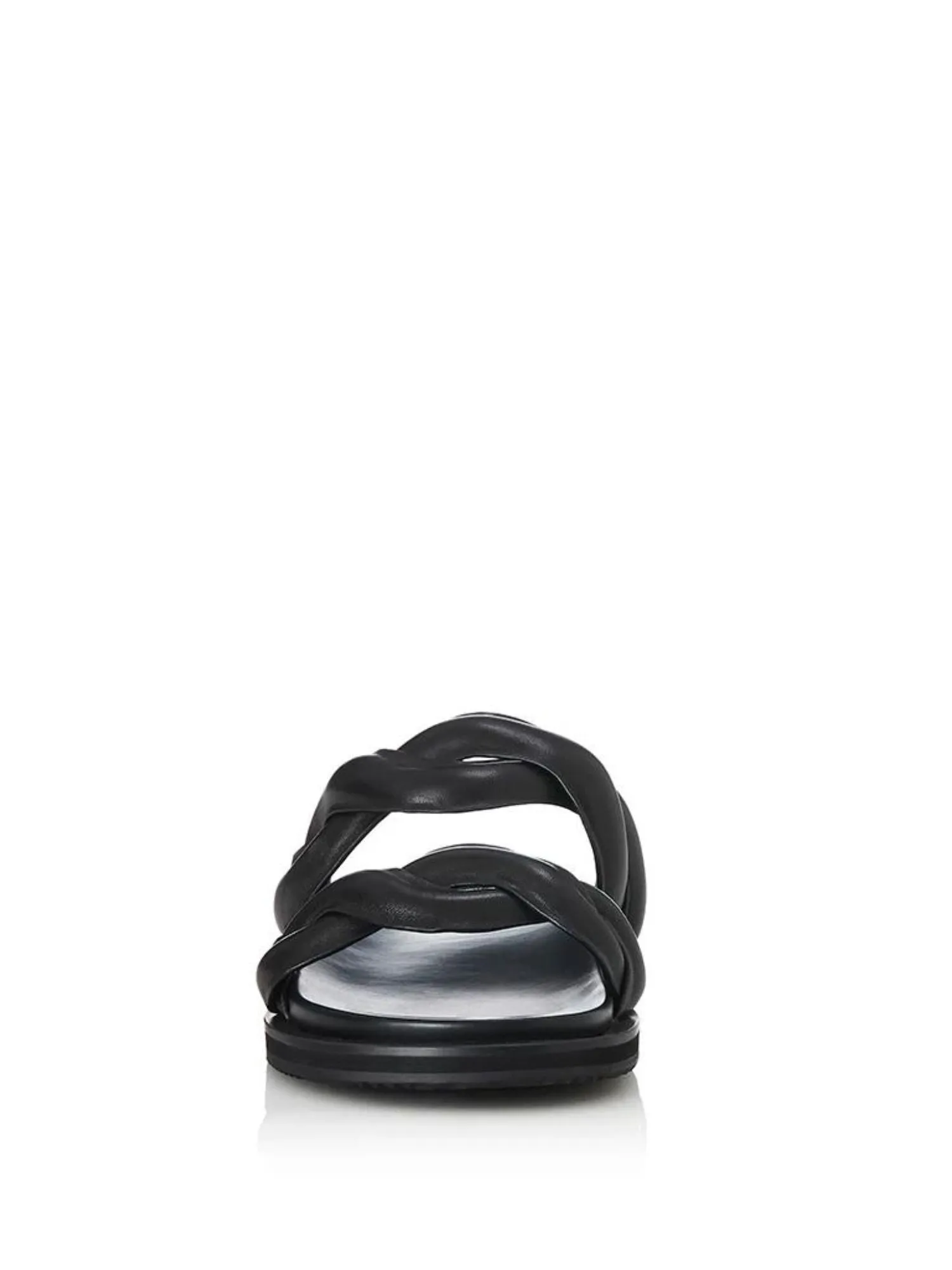 Pantone Sandal | Black Leather