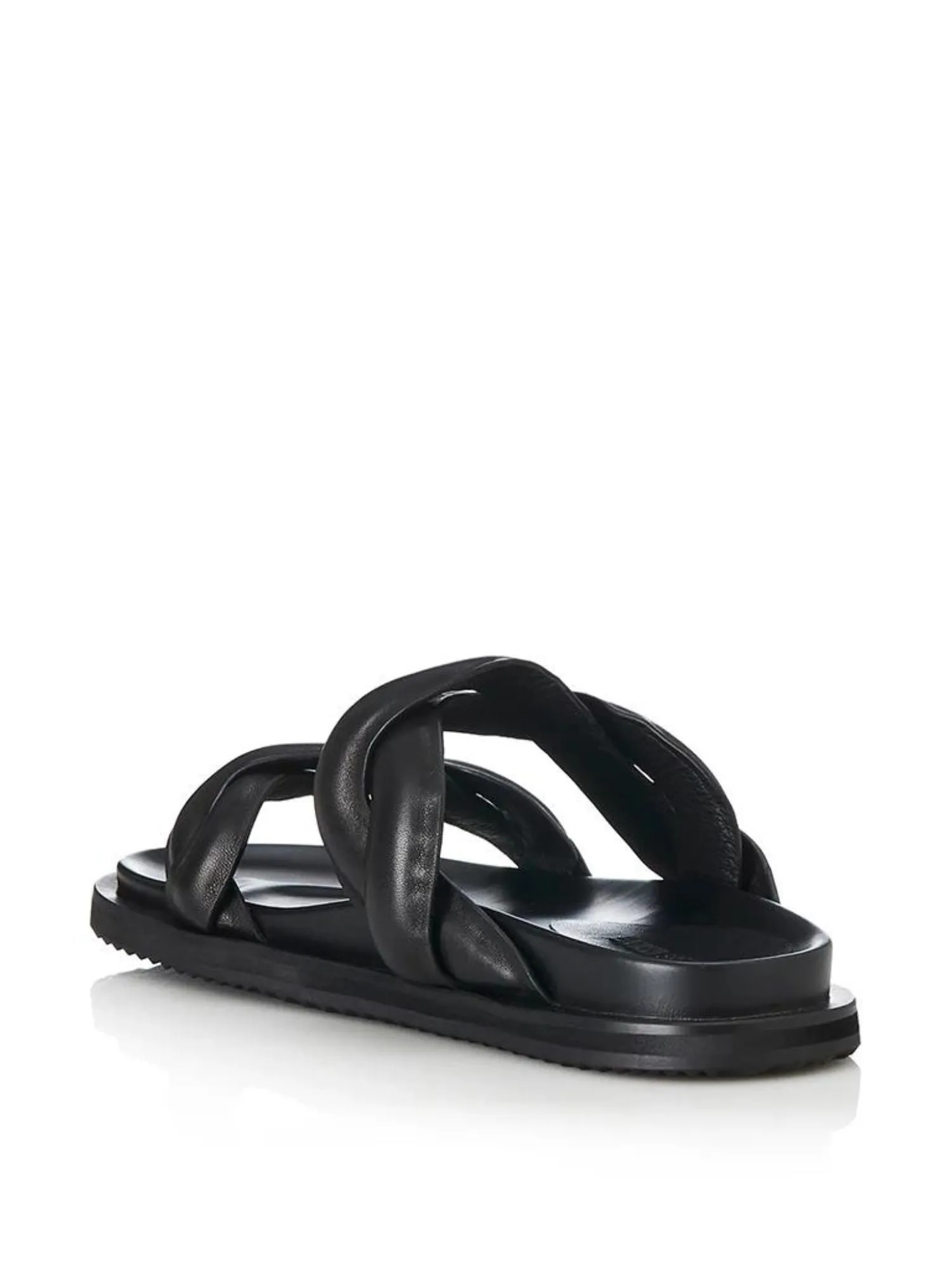 Pantone Sandal | Black Leather