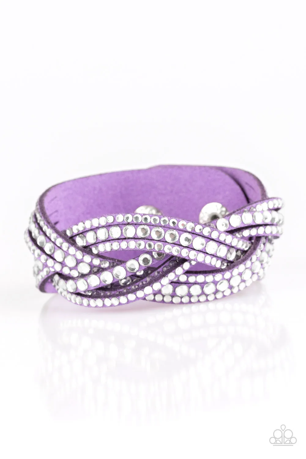 Paparazzi - Bring On The Bling -Purple Urban Bracelet