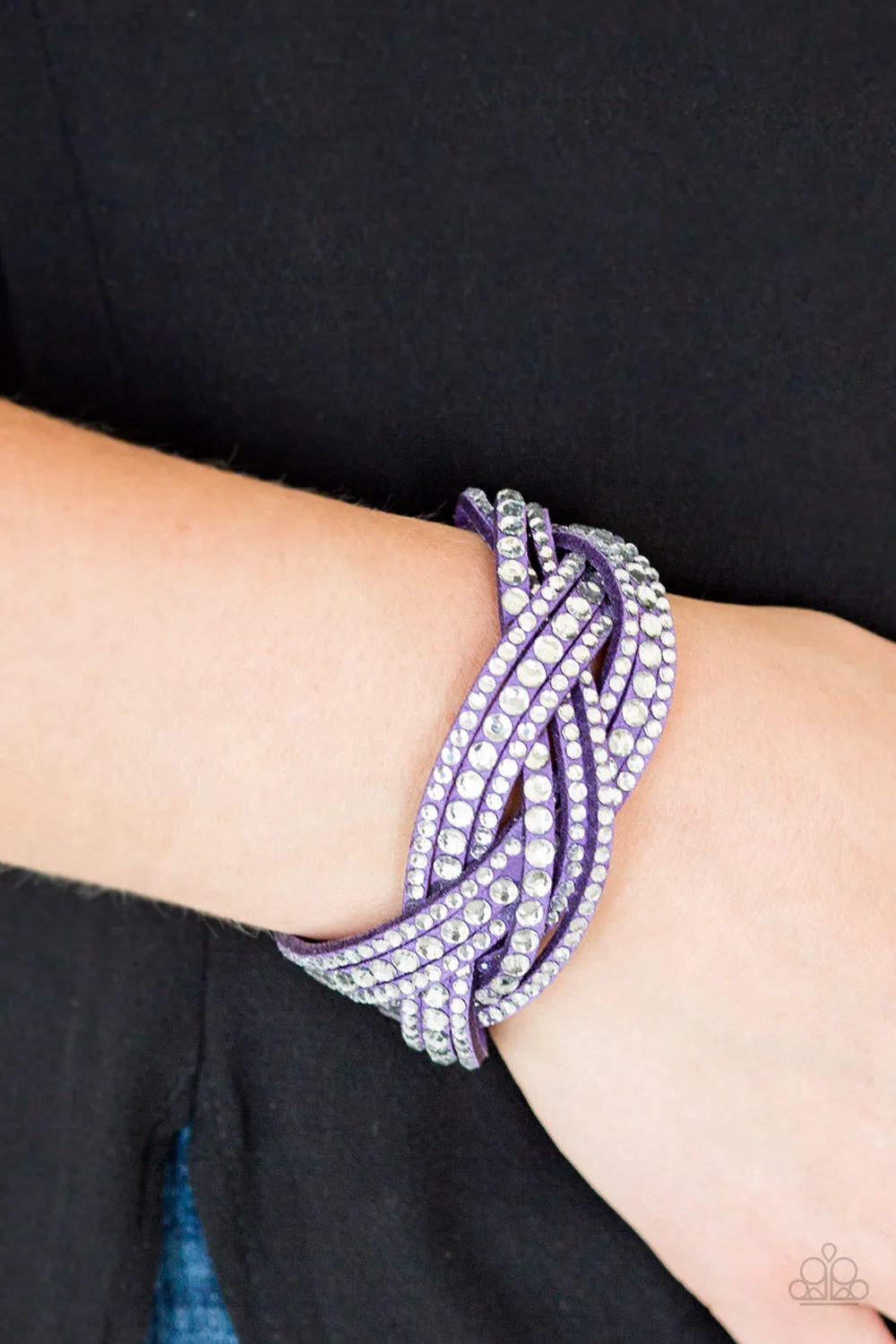 Paparazzi - Bring On The Bling -Purple Urban Bracelet