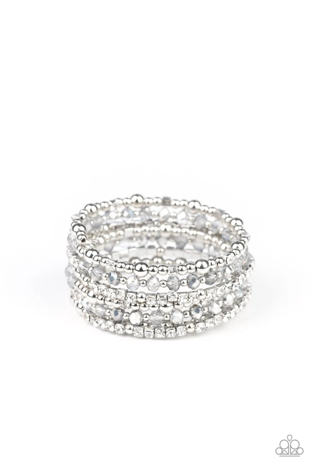 Paparazzi - ICE Knowing You - Silver Infinity Bracelet