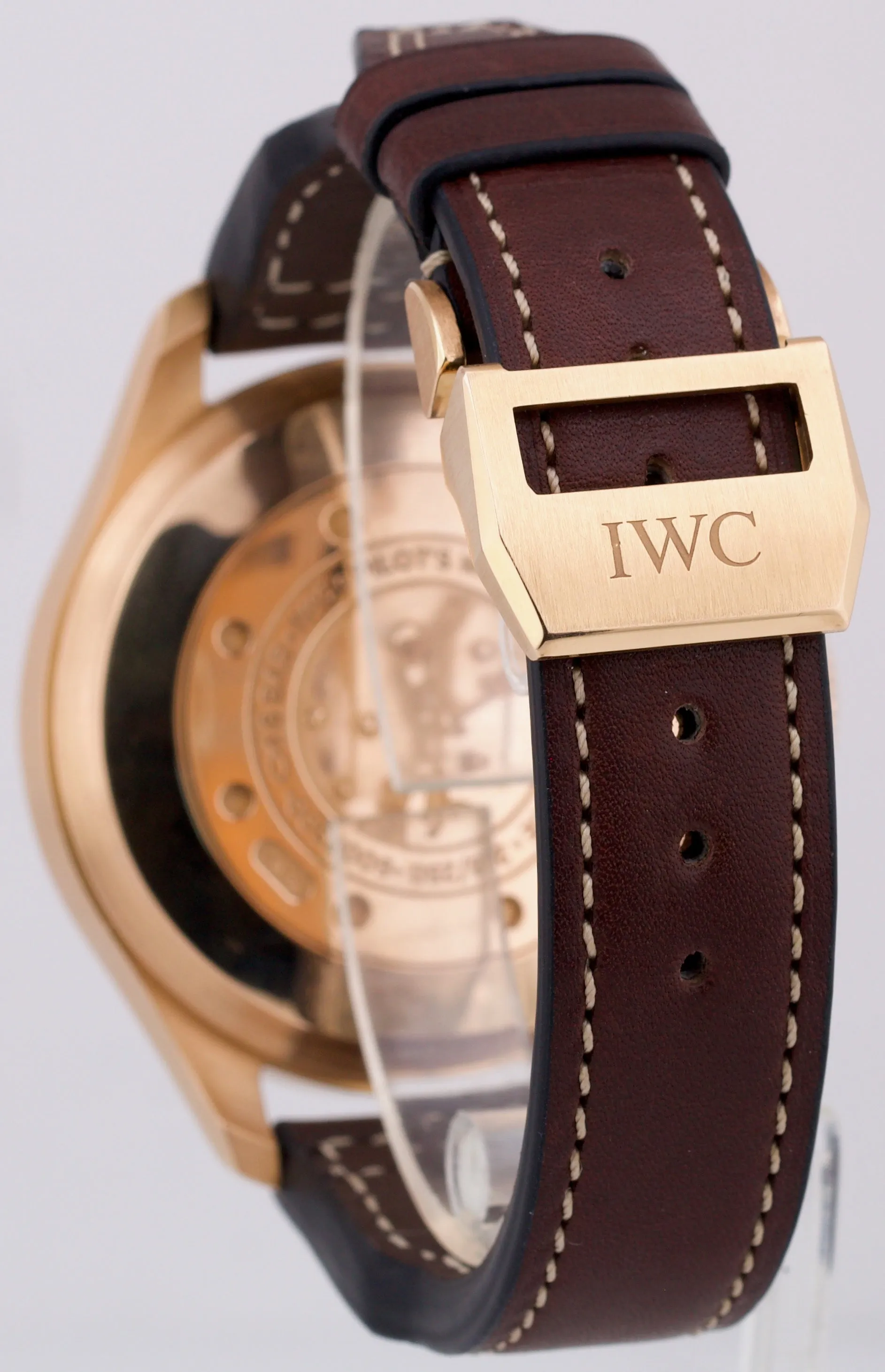 PAPERS IWC Big Pilot Le Petite Prince BLUE 18K Rose Gold 46mm IW500909 BOX