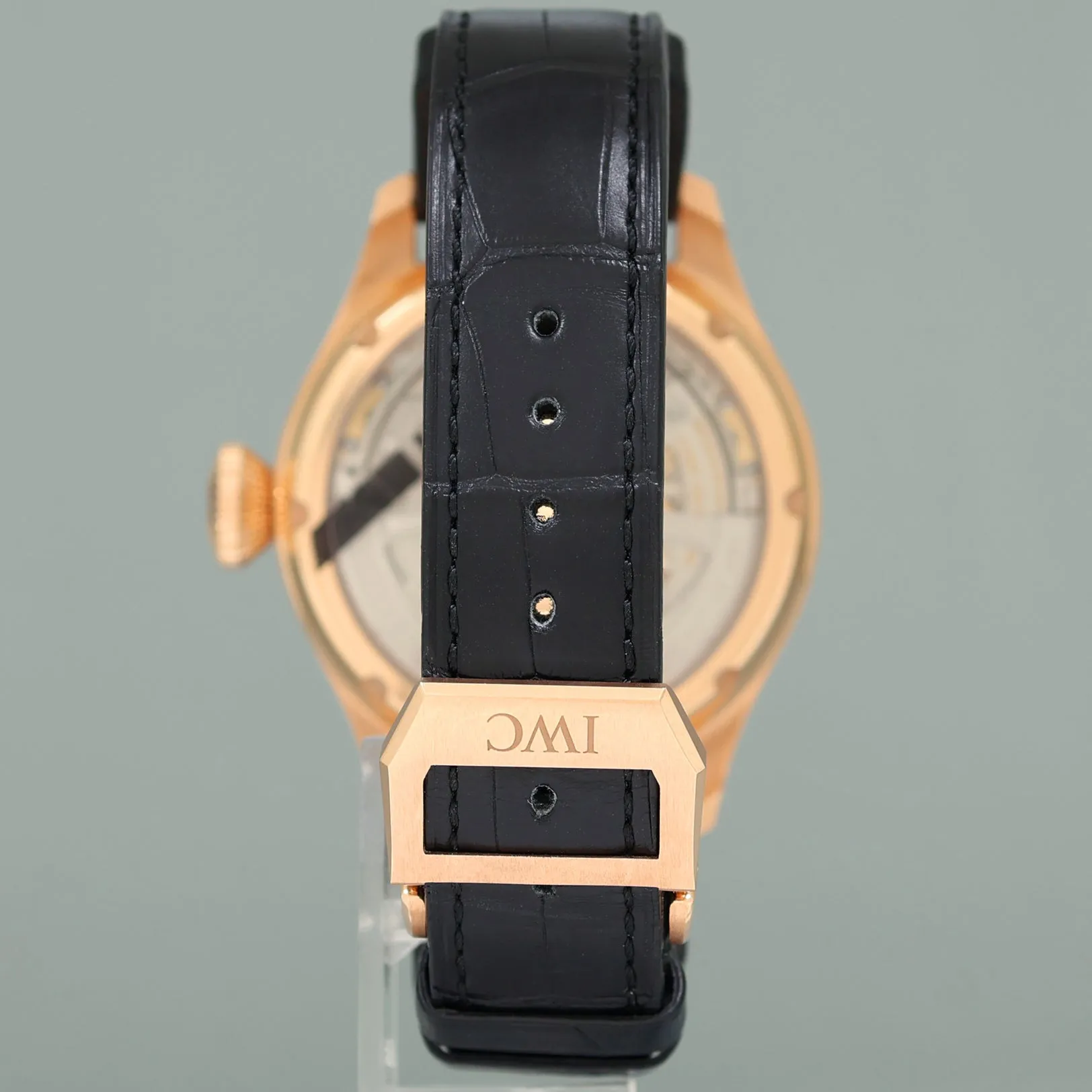 PAPERS IWC Big Pilot Perpetual Calendar 46mm Rose Gold Boutique IW502639 Watch