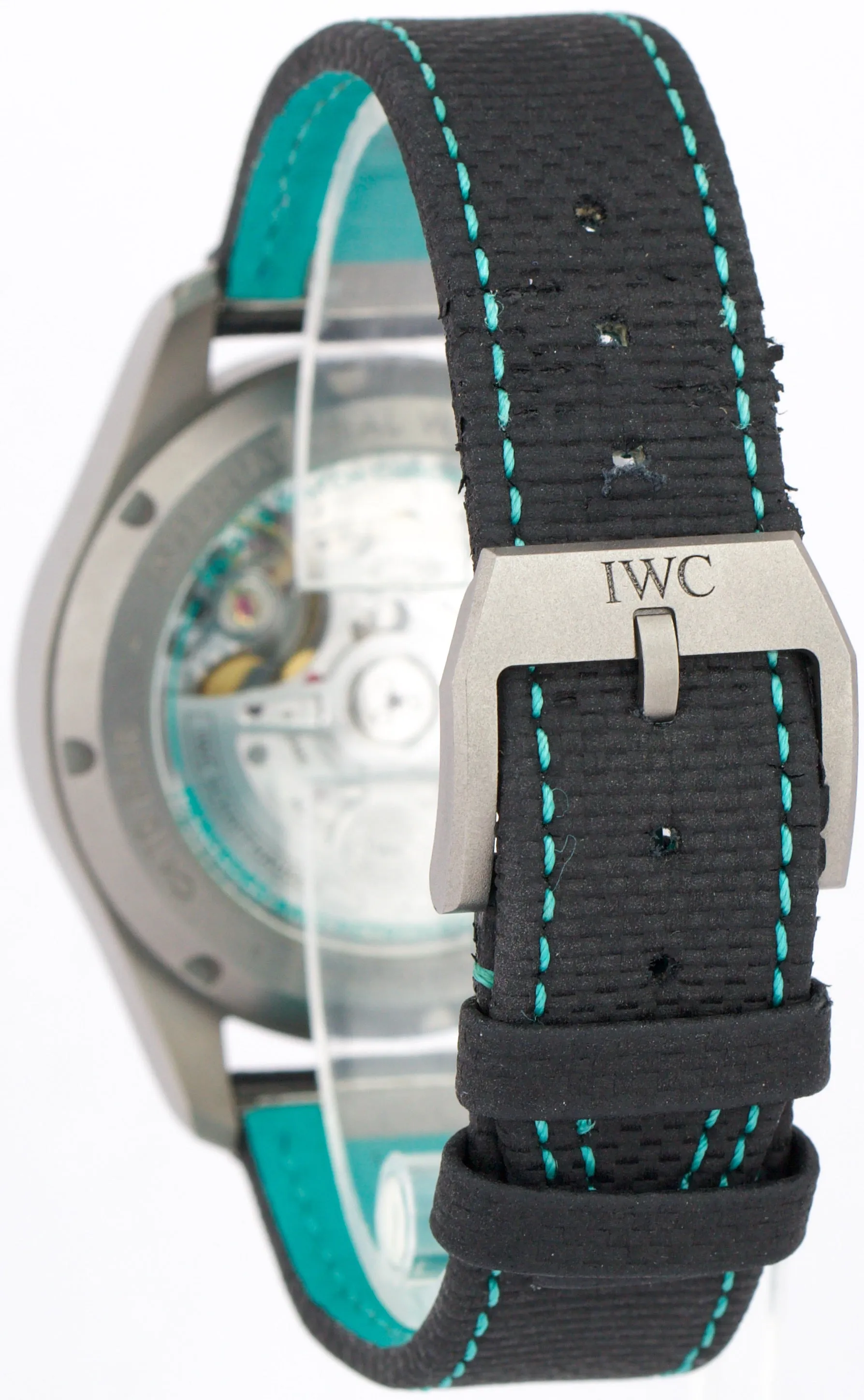 PAPERS IWC Pilot Chronograph MERCEDES-AMG Petronas 41mm Titanium IW388108 BOX