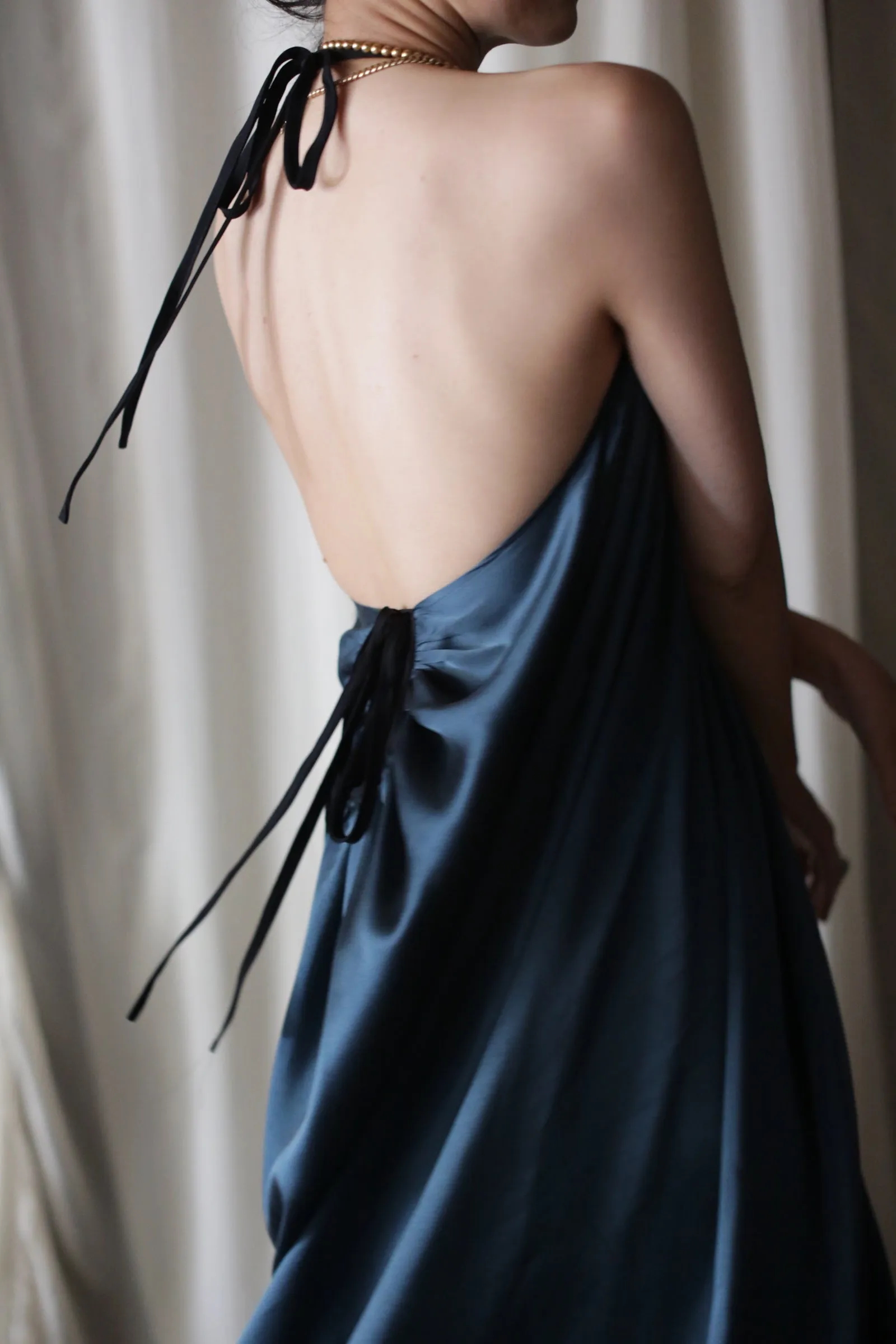 Parachute Dress Sandwashed Silk