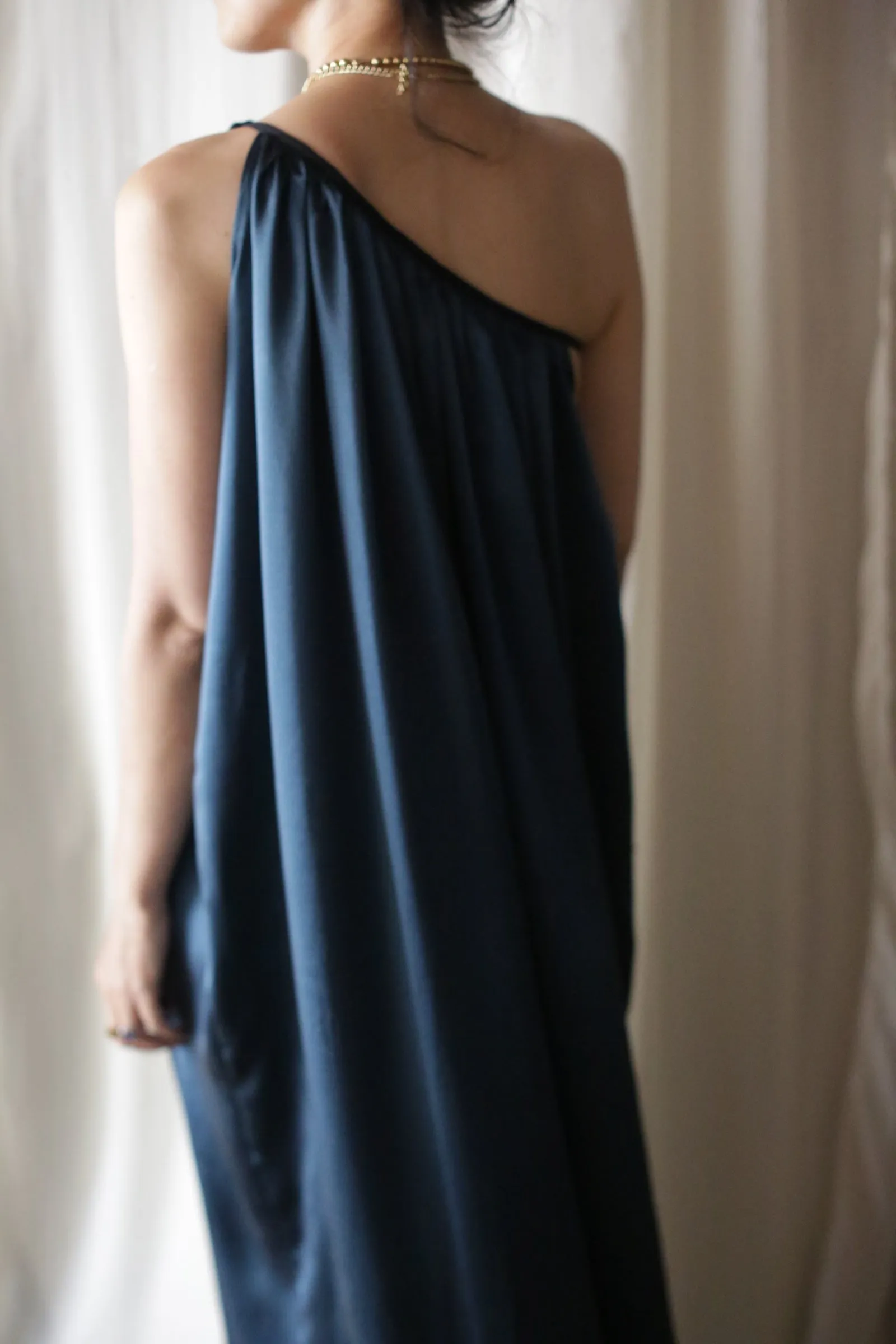 Parachute Dress Sandwashed Silk