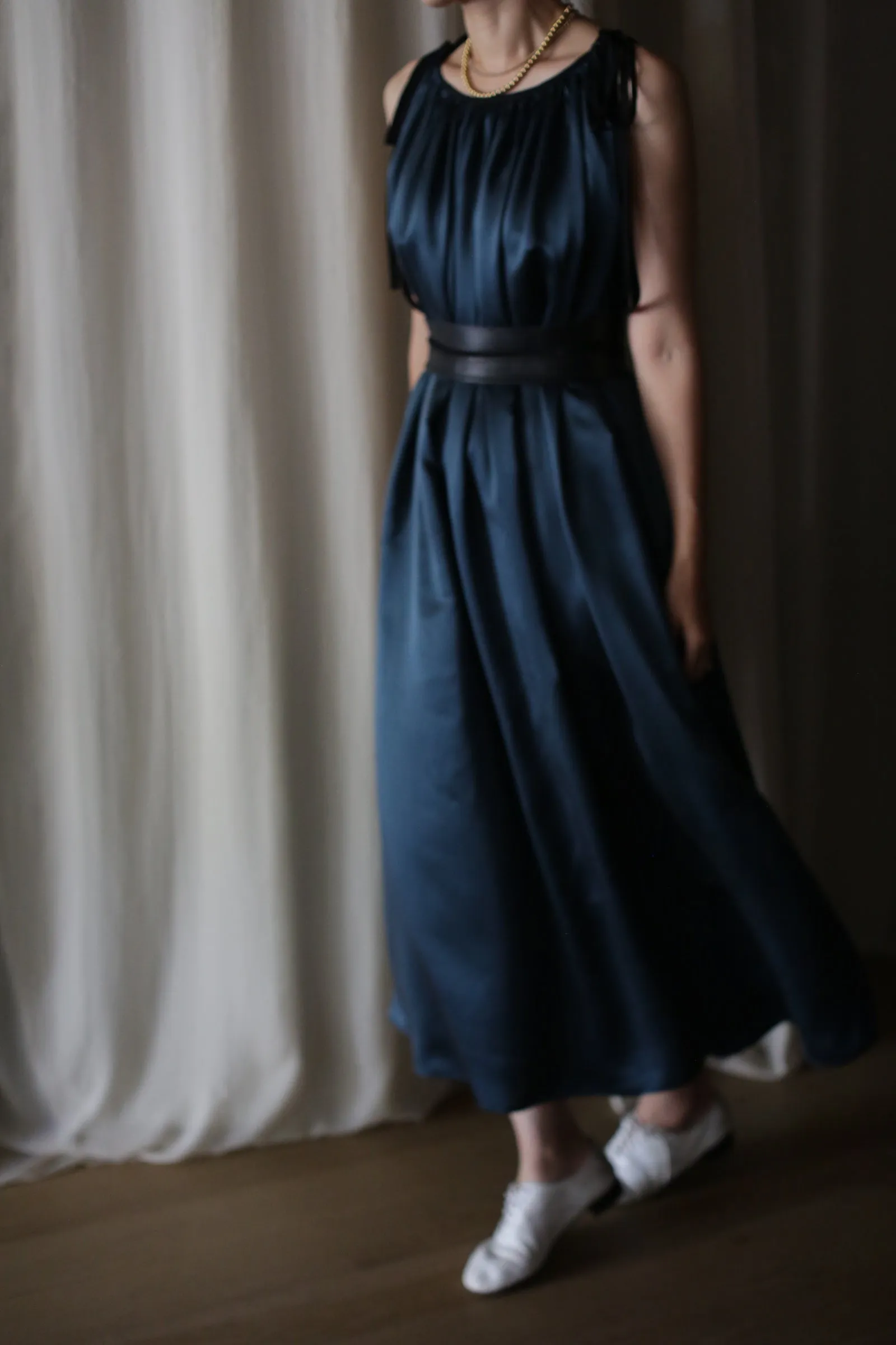 Parachute Dress Sandwashed Silk