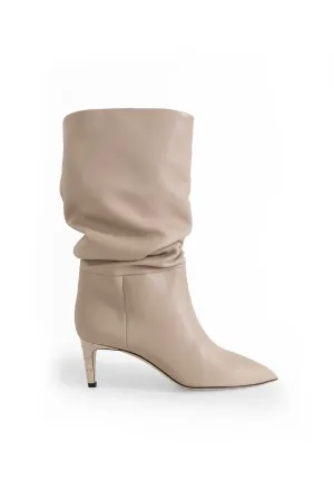 Paris Texas Calf Leather Slouchy Boot