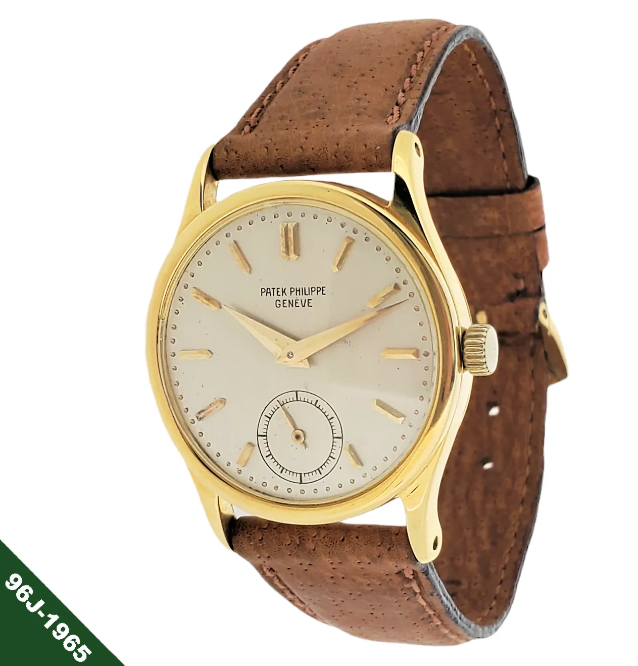 Patek Philippe 96J Vintage Original 1st Calatrava Watch 4th series  circa 1965