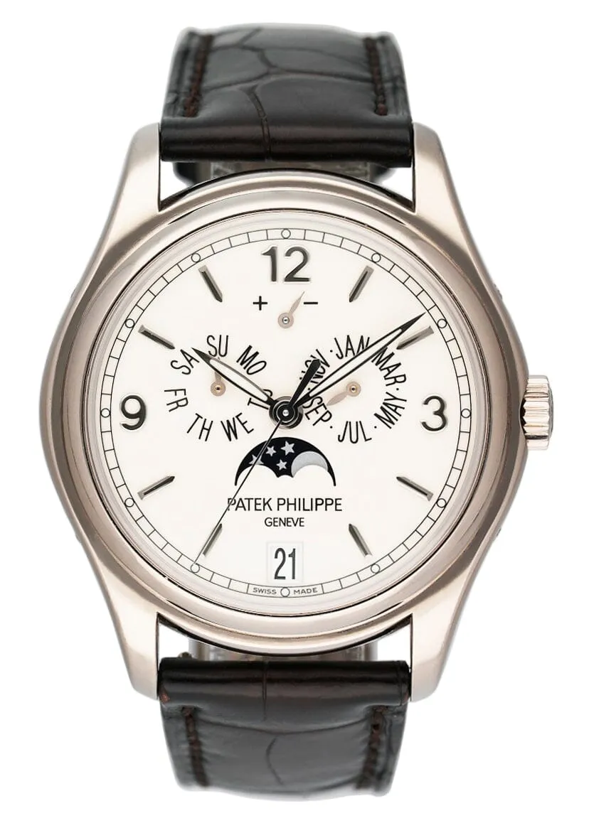 Patek Philippe Annual Calendar 5146G Cream Dial Mens Watch Papers