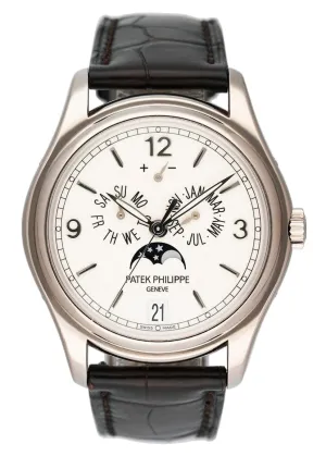 Patek Philippe Annual Calendar 5146G Cream Dial Mens Watch Papers