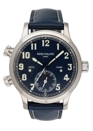 Patek Philippe Calatrava Pilot Travel Time 7234G Watch Box Papers