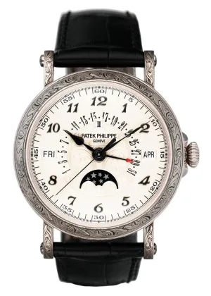 Patek Philippe Grand Complications 5160G Perpetual Mens Watch Box Papers