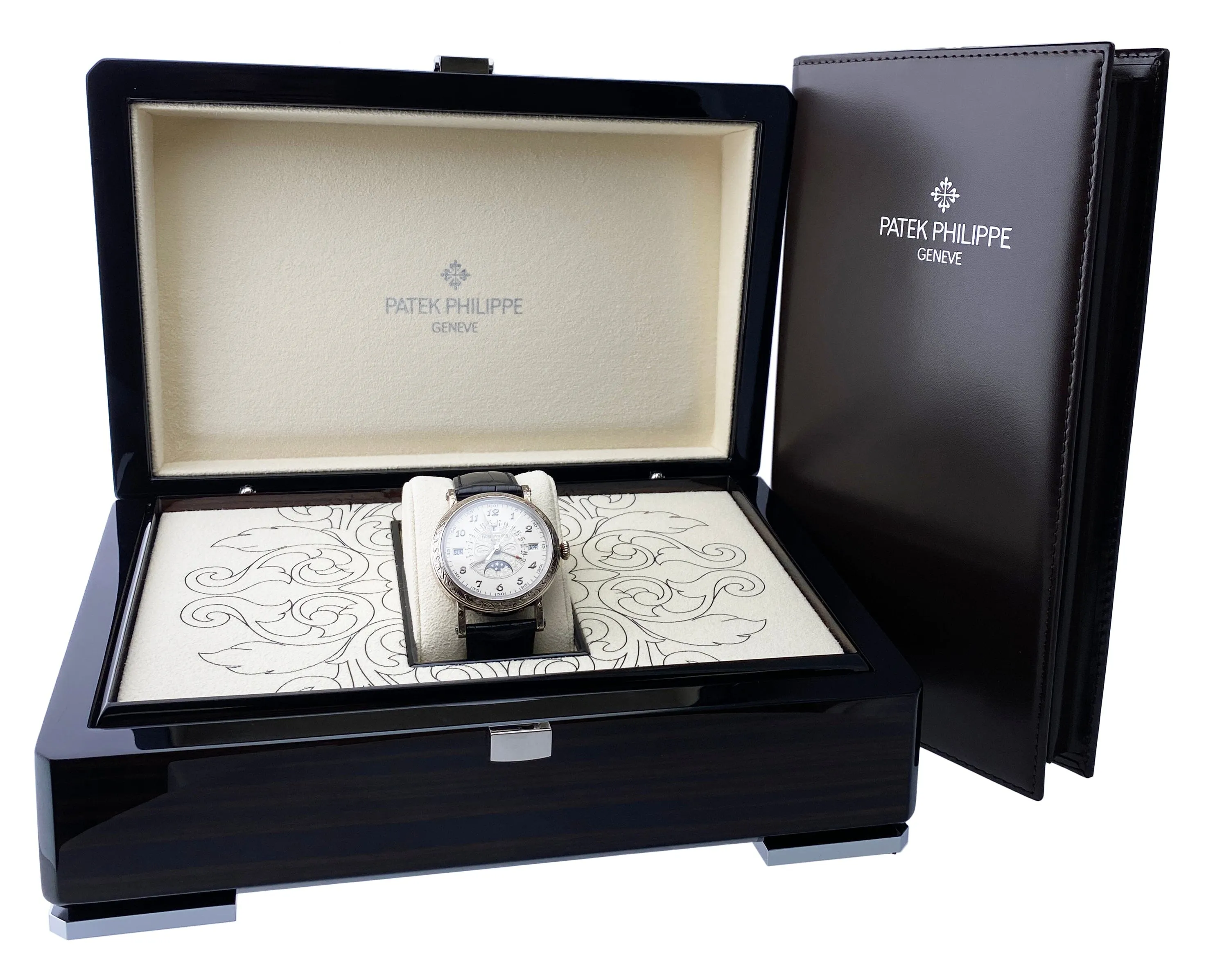 Patek Philippe Grand Complications 5160G Perpetual Mens Watch Box Papers