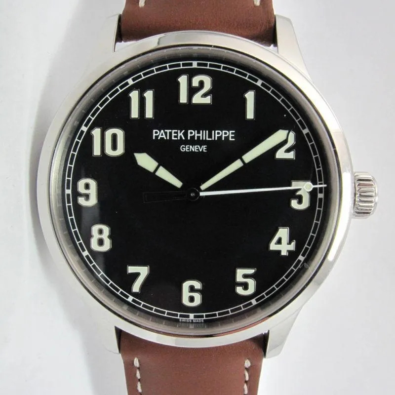 PATEK PHILIPPE PILOT CALATRAVA NEW YORK LIMITED EDITION NEW UNWORN BOX & PAPERS 5522A-001