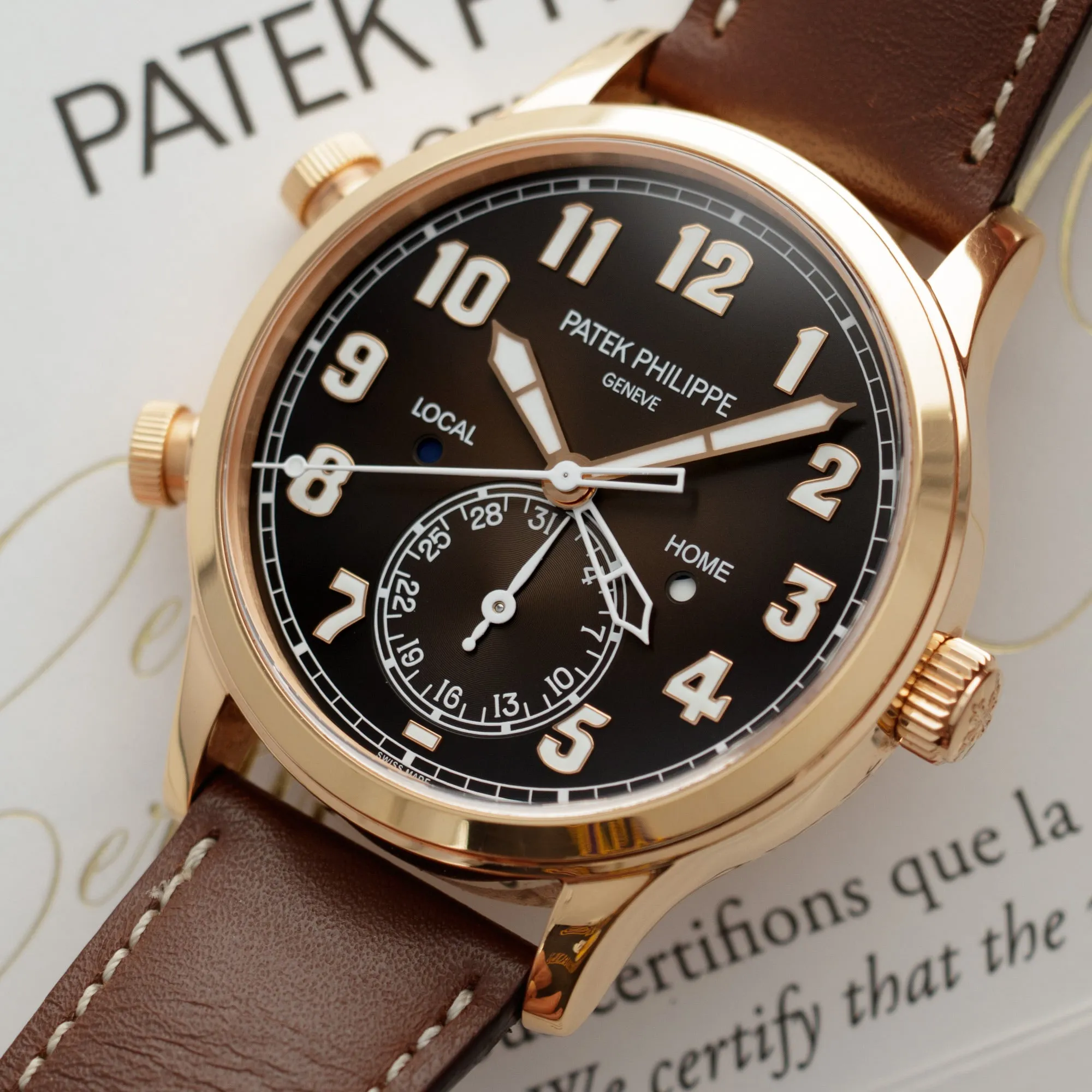 Patek Philippe Rose Gold Pilot Ref. 5524R
