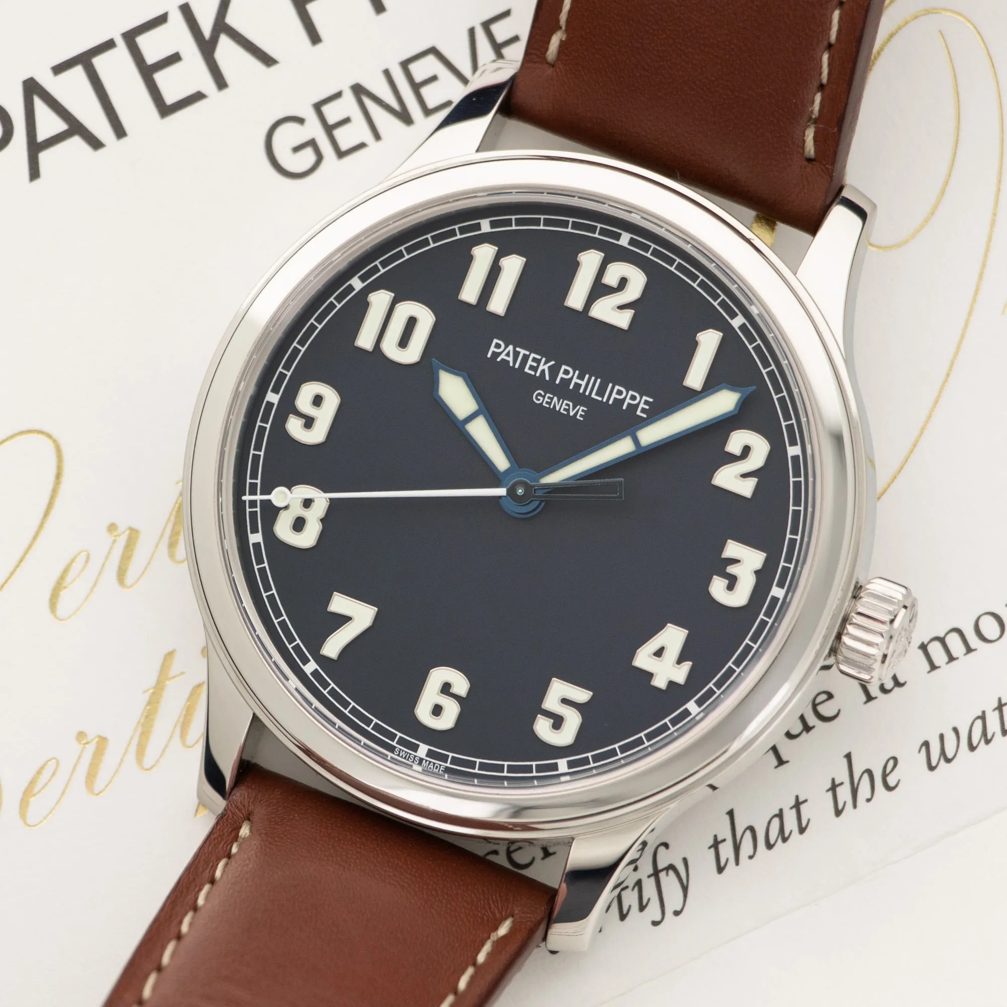 Patek Philippe Stainless Steel Pilot Watch Ref. 5522