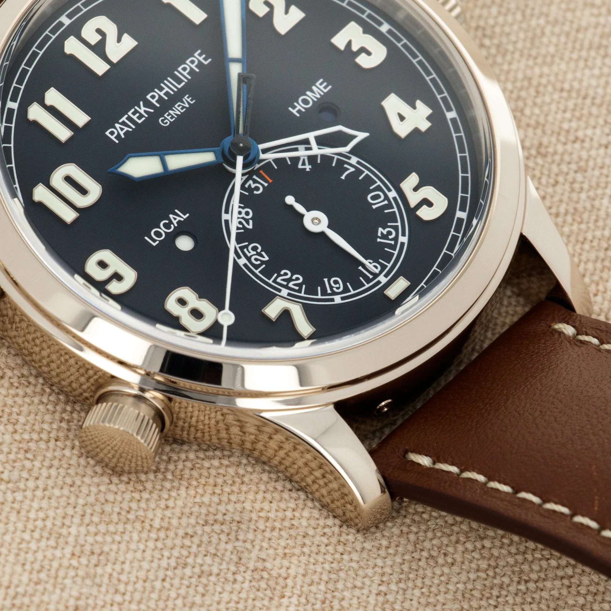 Patek Philippe White Gold Pilot Watch Ref. 5524