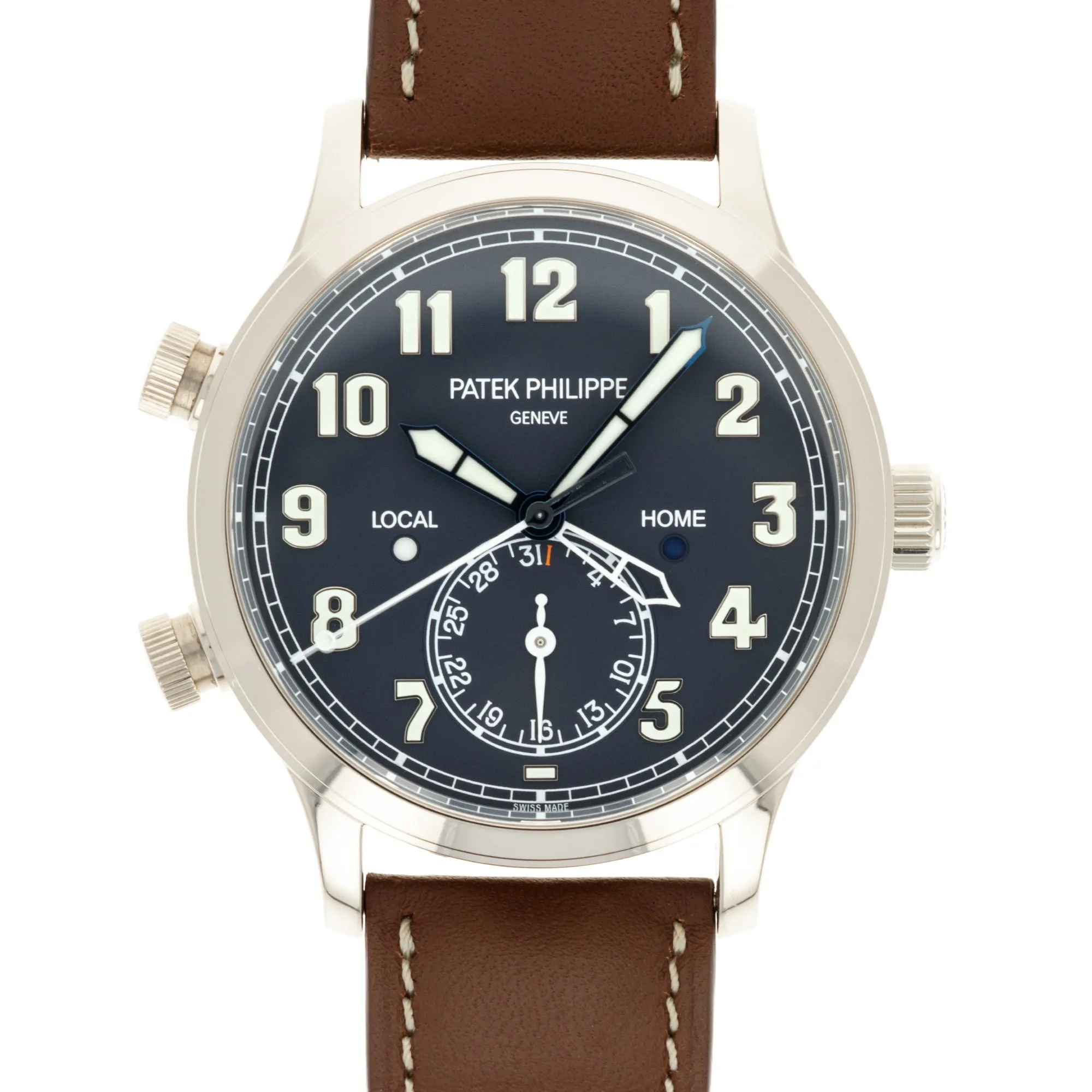 Patek Philippe White Gold Pilot Watch Ref. 5524