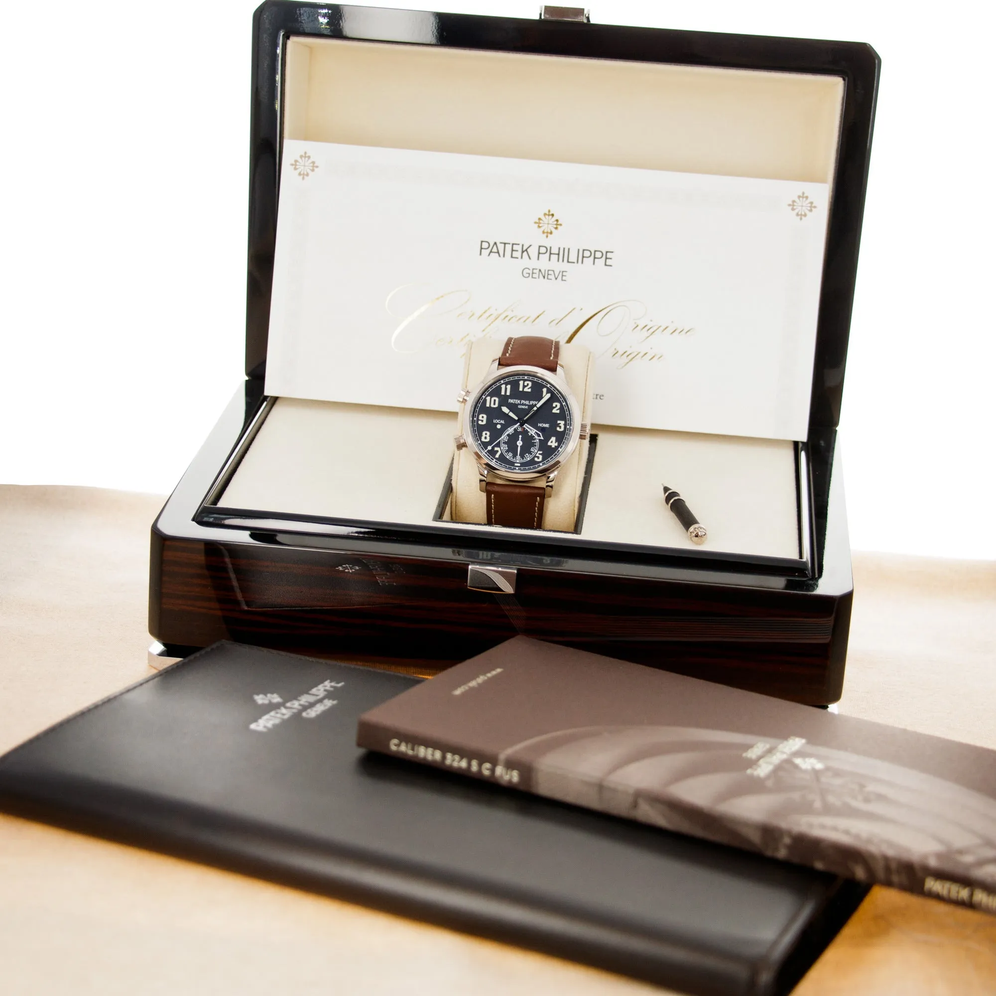 Patek Philippe White Gold Pilot Watch Ref. 5524