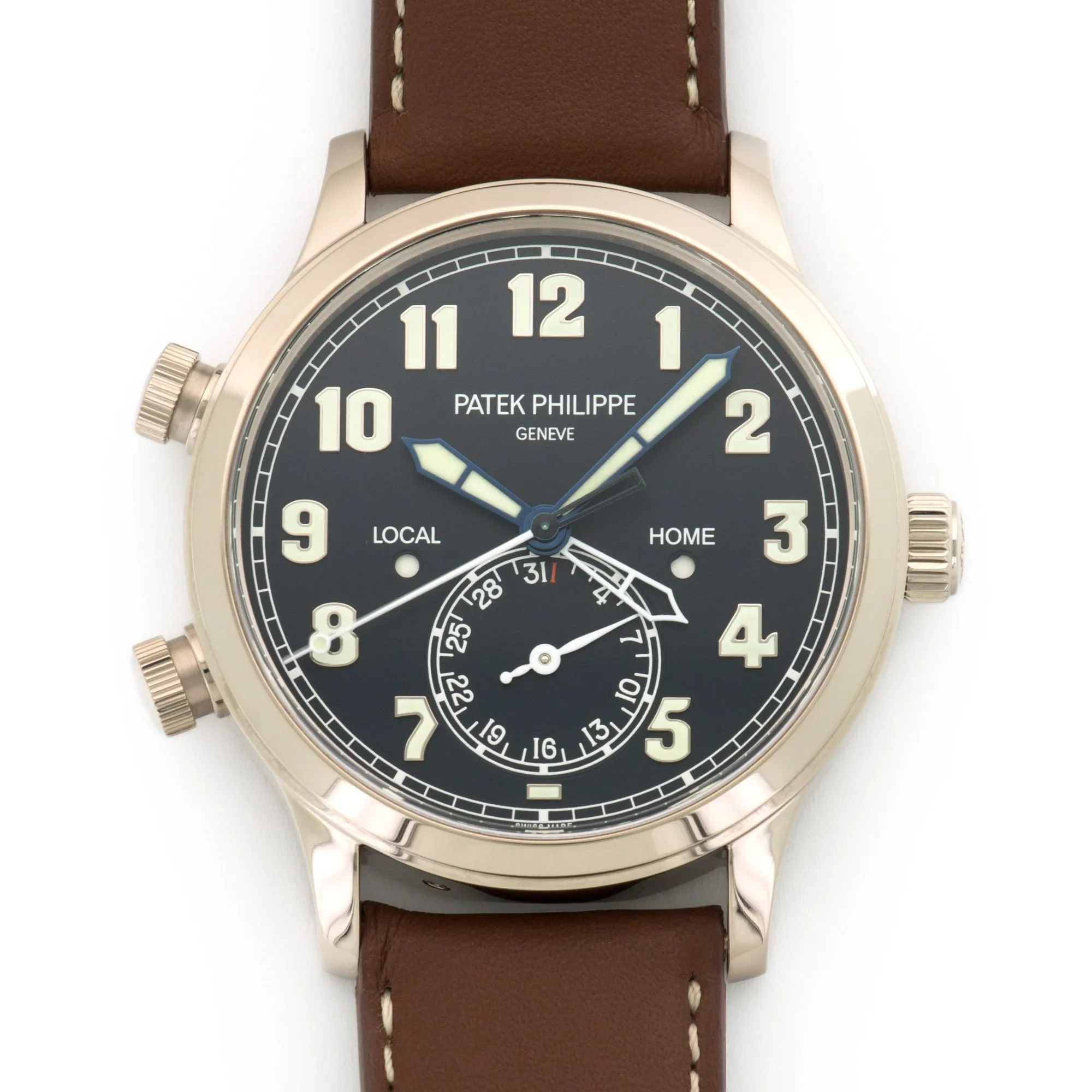 Patek Philippe White Gold Pilot Watch Ref. 5524