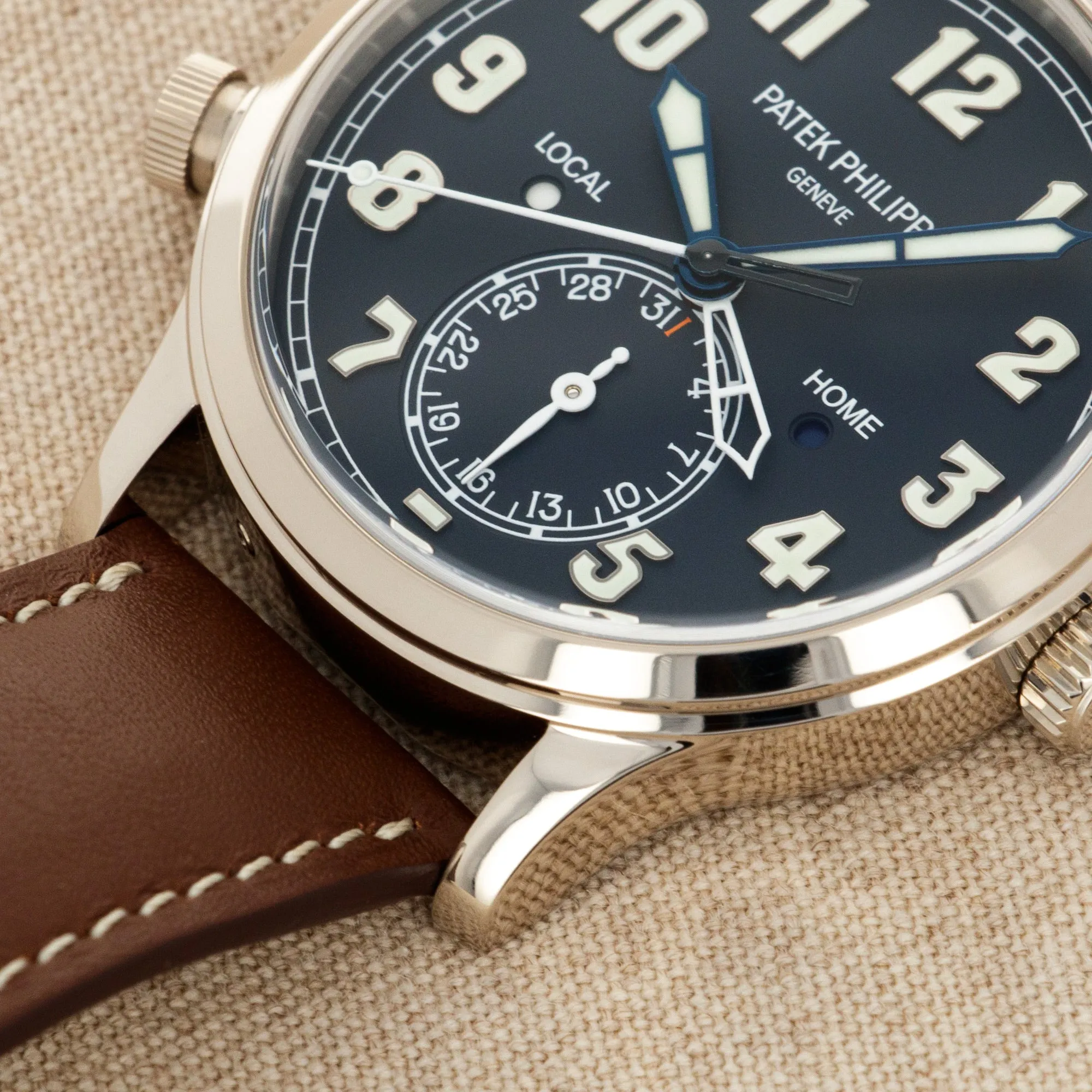 Patek Philippe White Gold Pilot Watch Ref. 5524