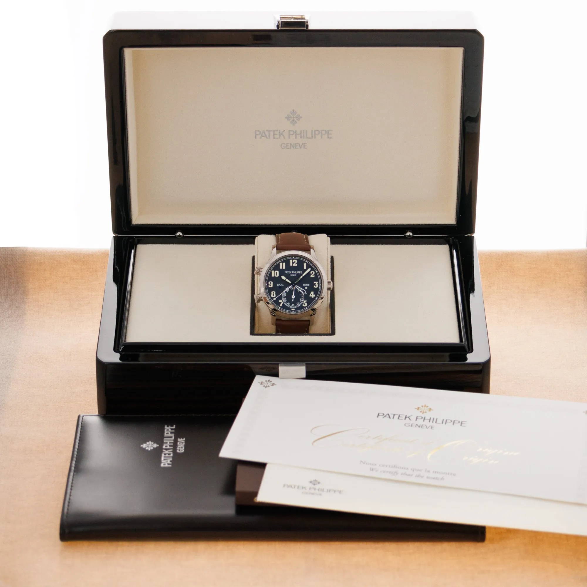 Patek Philippe White Gold Travel Time Ref. 5524G