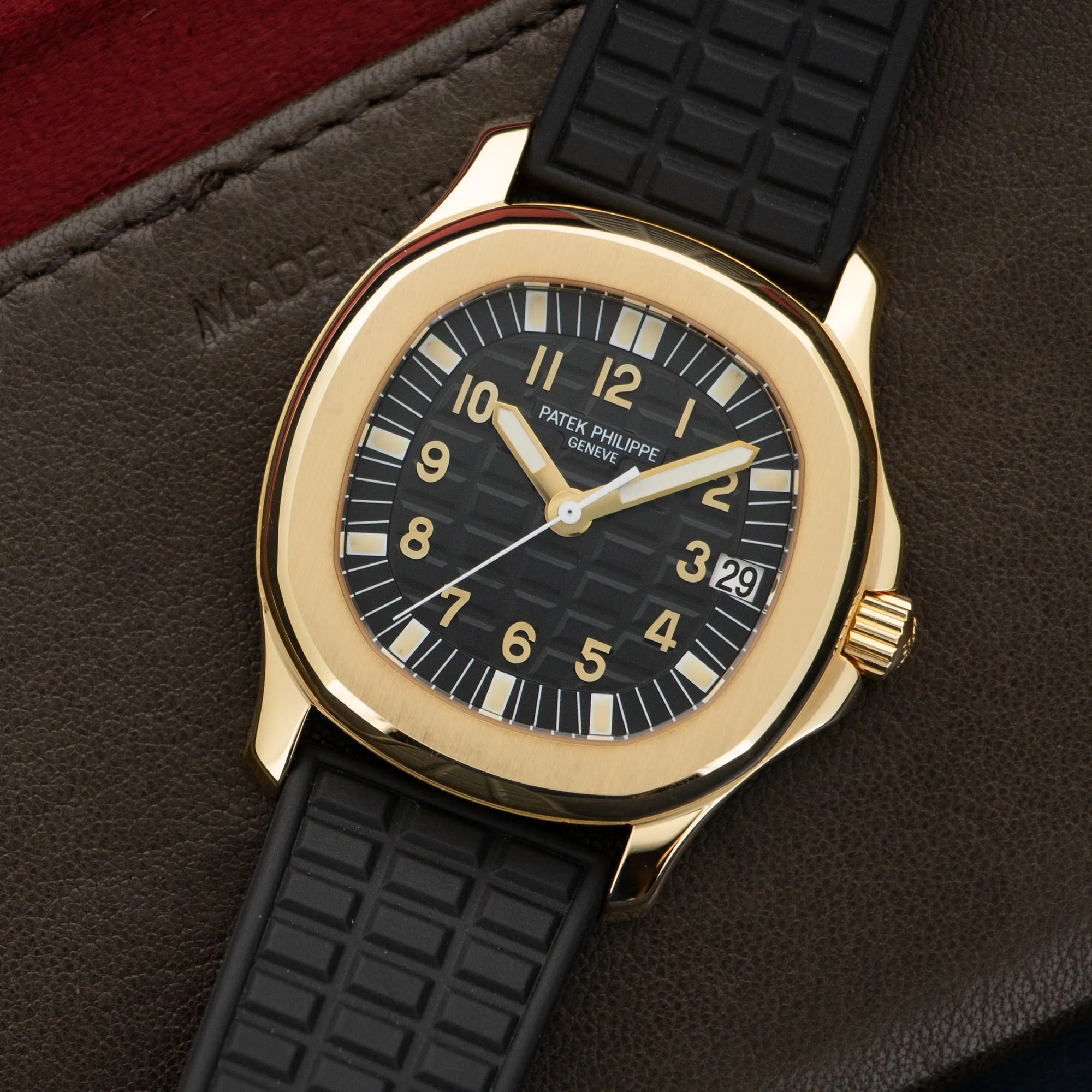 Patek Philippe Yellow Gold Aquanaut Watch Ref. 5066