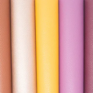 Pebbled Faux Leather Collection - Autumn Sunset