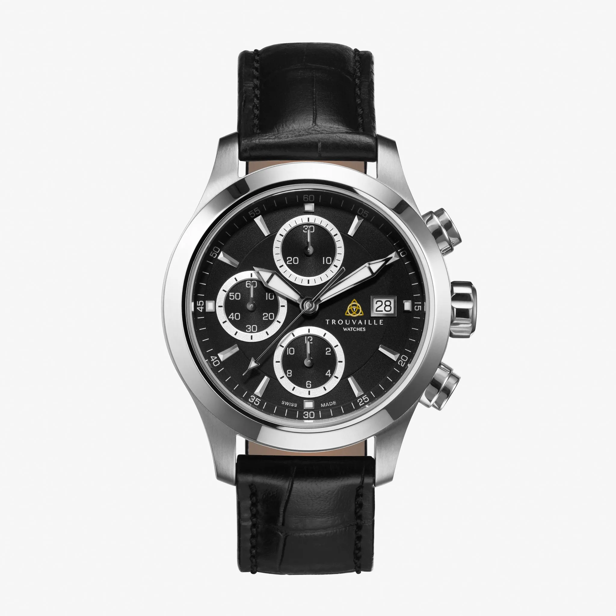 Pilot - Black Automatic Chronograph Watch