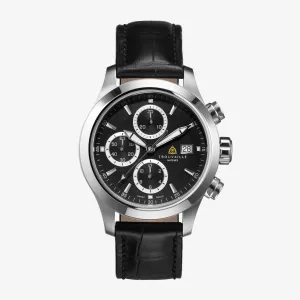 Pilot - Black Automatic Chronograph Watch