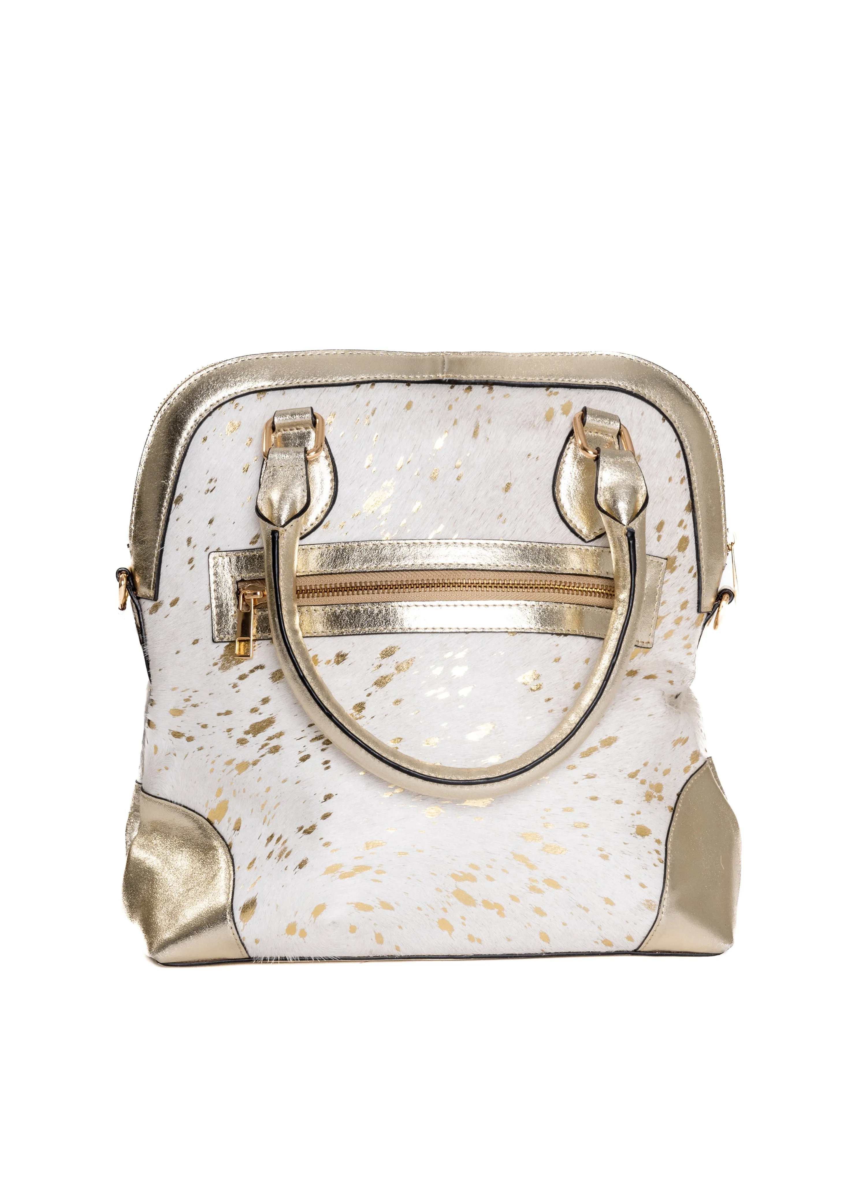 Pilot Handbag in Gold