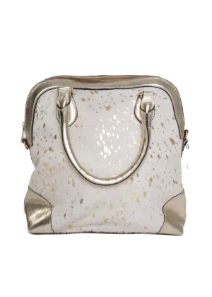Pilot Handbag in Gold