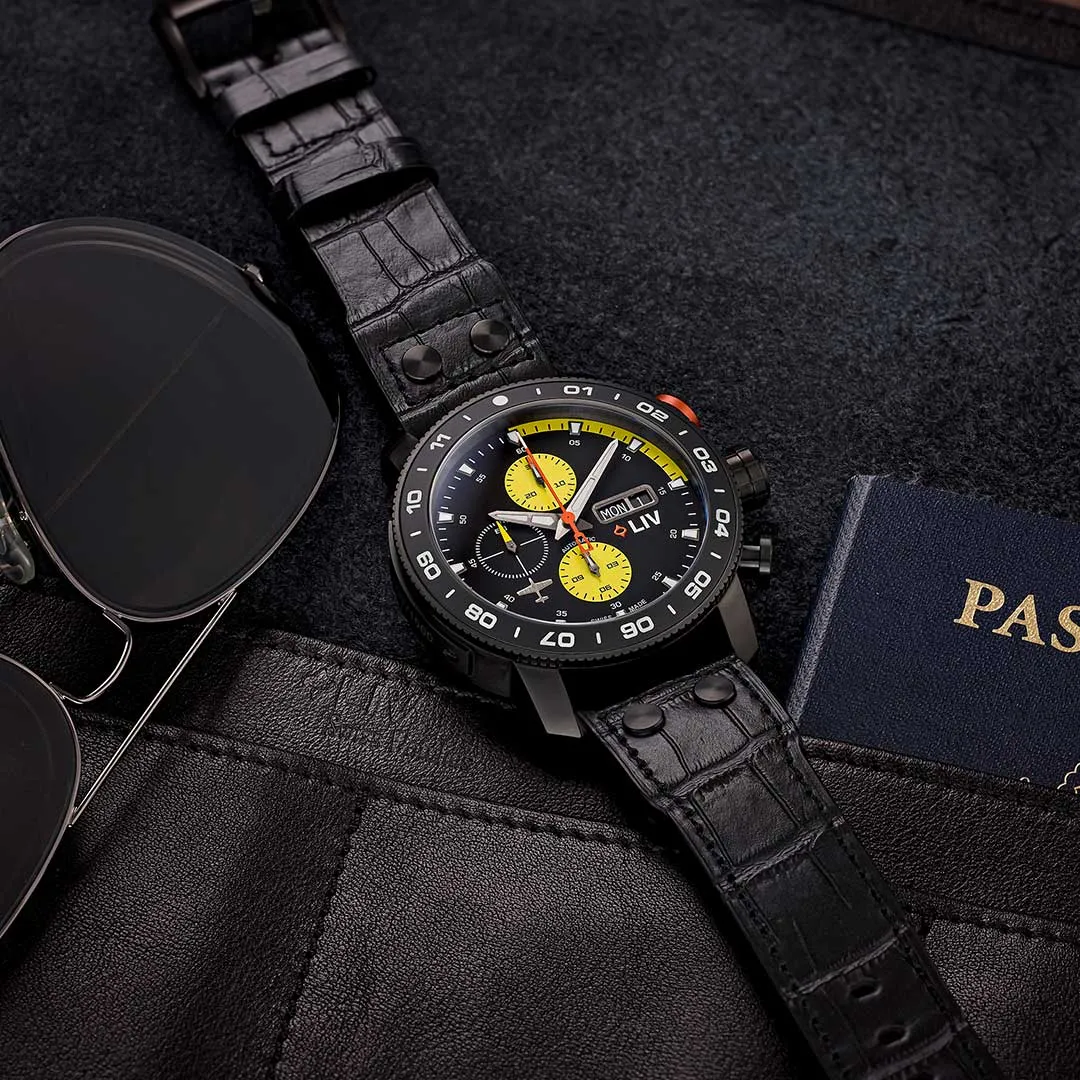 Pilot's Italian Grain Leather | 23mm