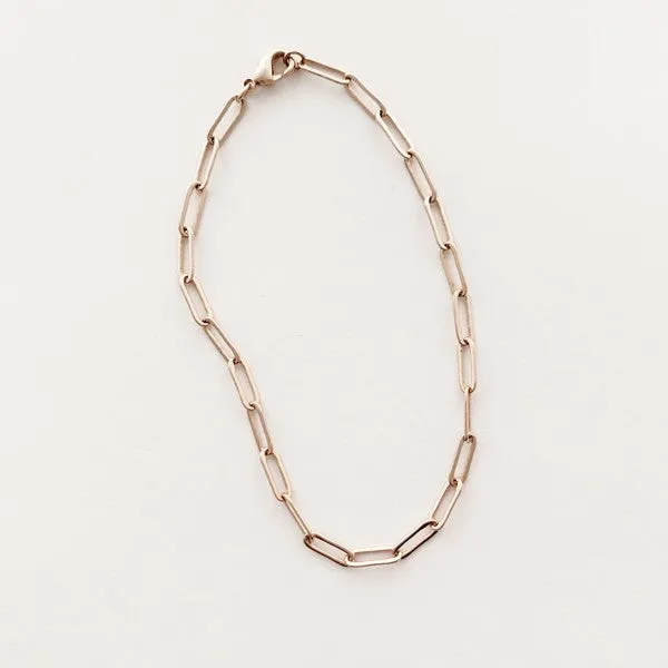 Piper Paperclip Bracelet