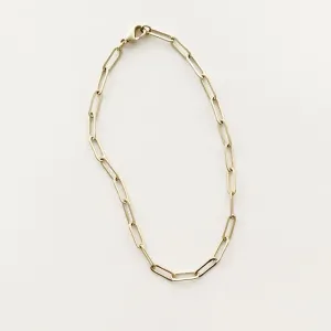Piper Paperclip Bracelet