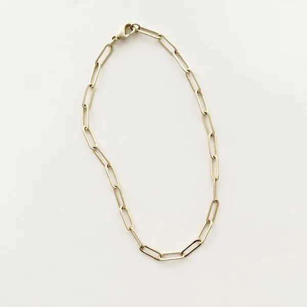 Piper Paperclip Bracelet