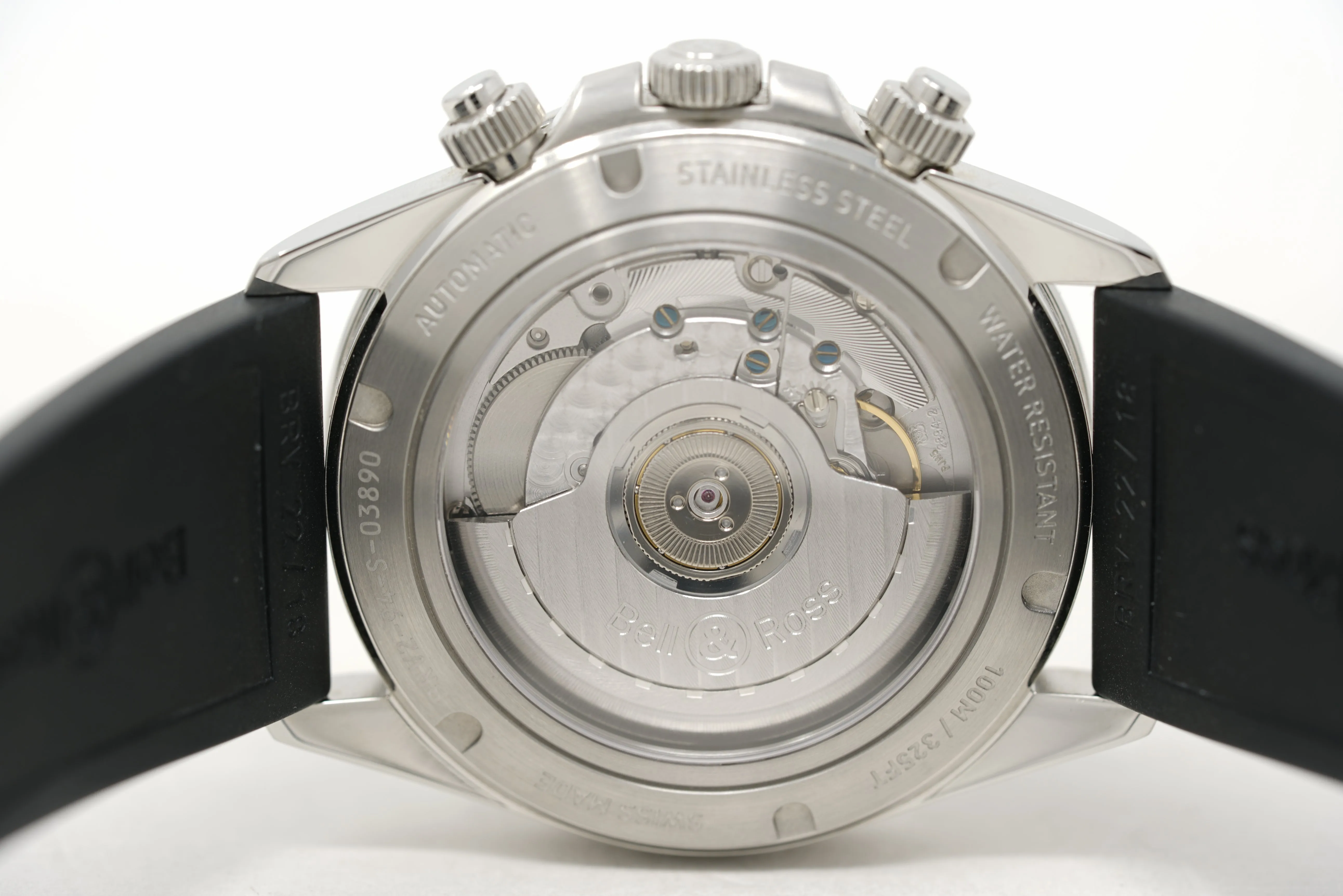 Pre-Owned Bell & Ross BR V2-94 Steel Heritage BRV294-HER-ST/SRB