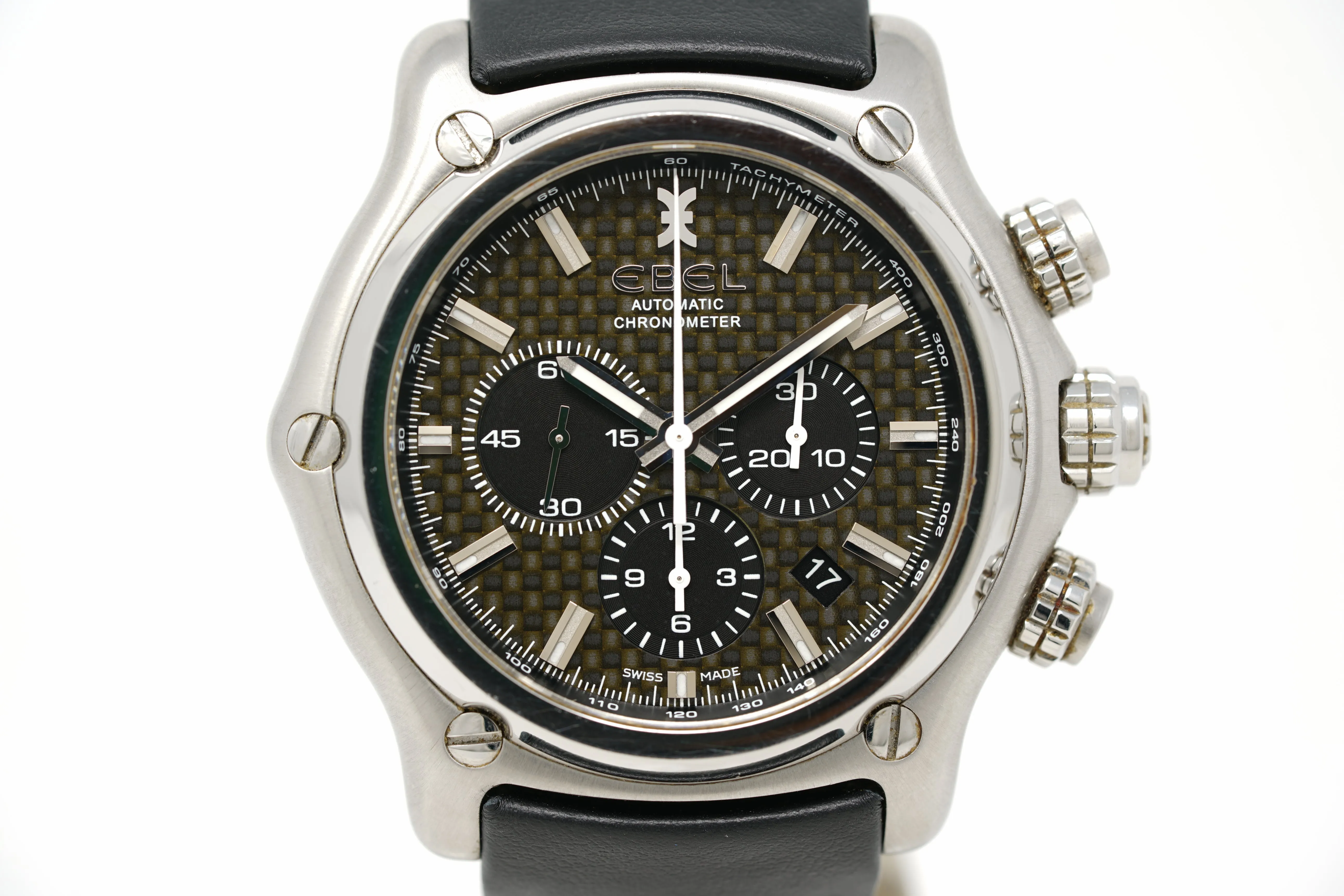 Pre-Owned Ebel 1911 BTR Chronograph 9137L70.15335145WS