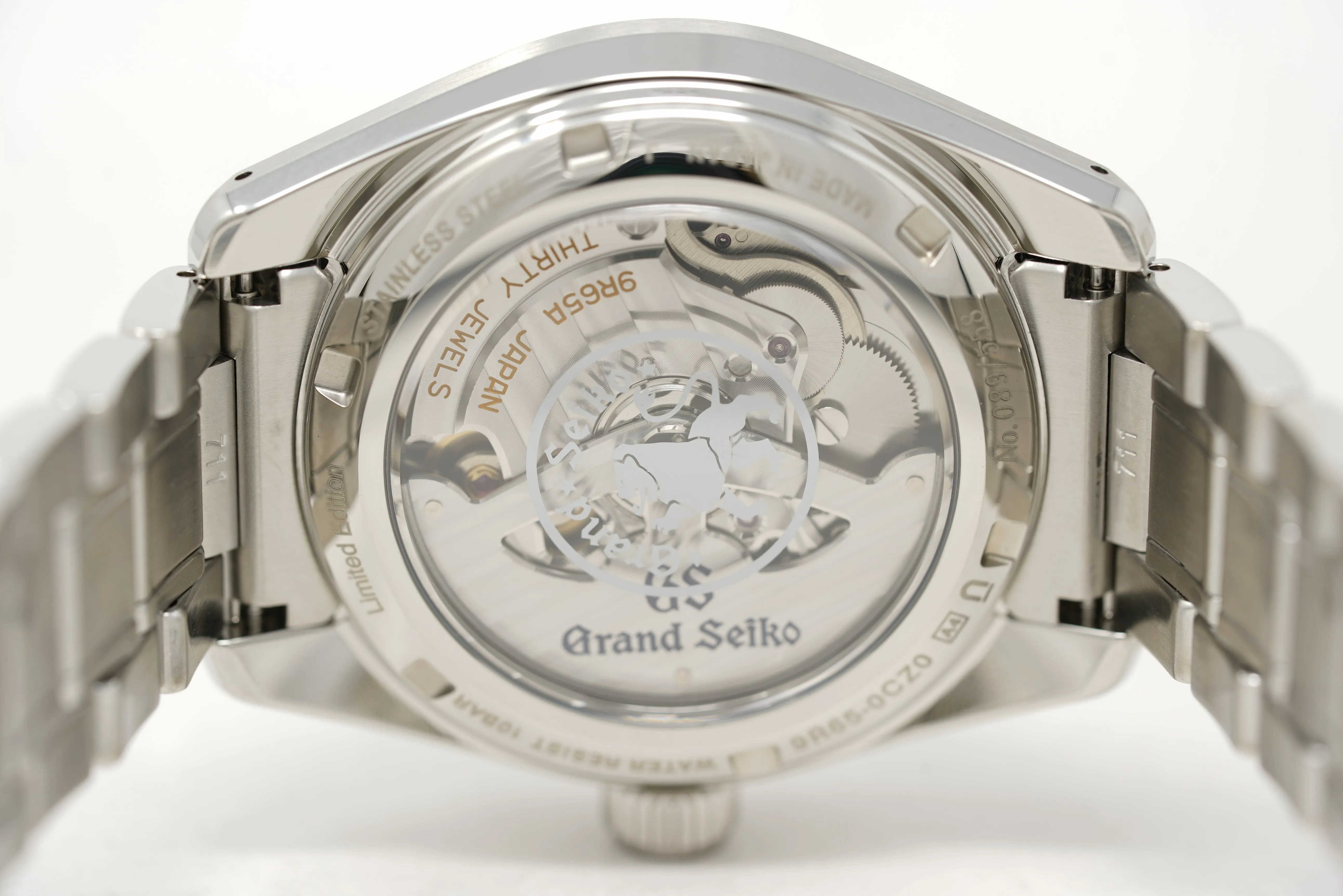 Pre-Owned Grand Seiko Heritage Kira-Zuri U.S. Limited SBGA387