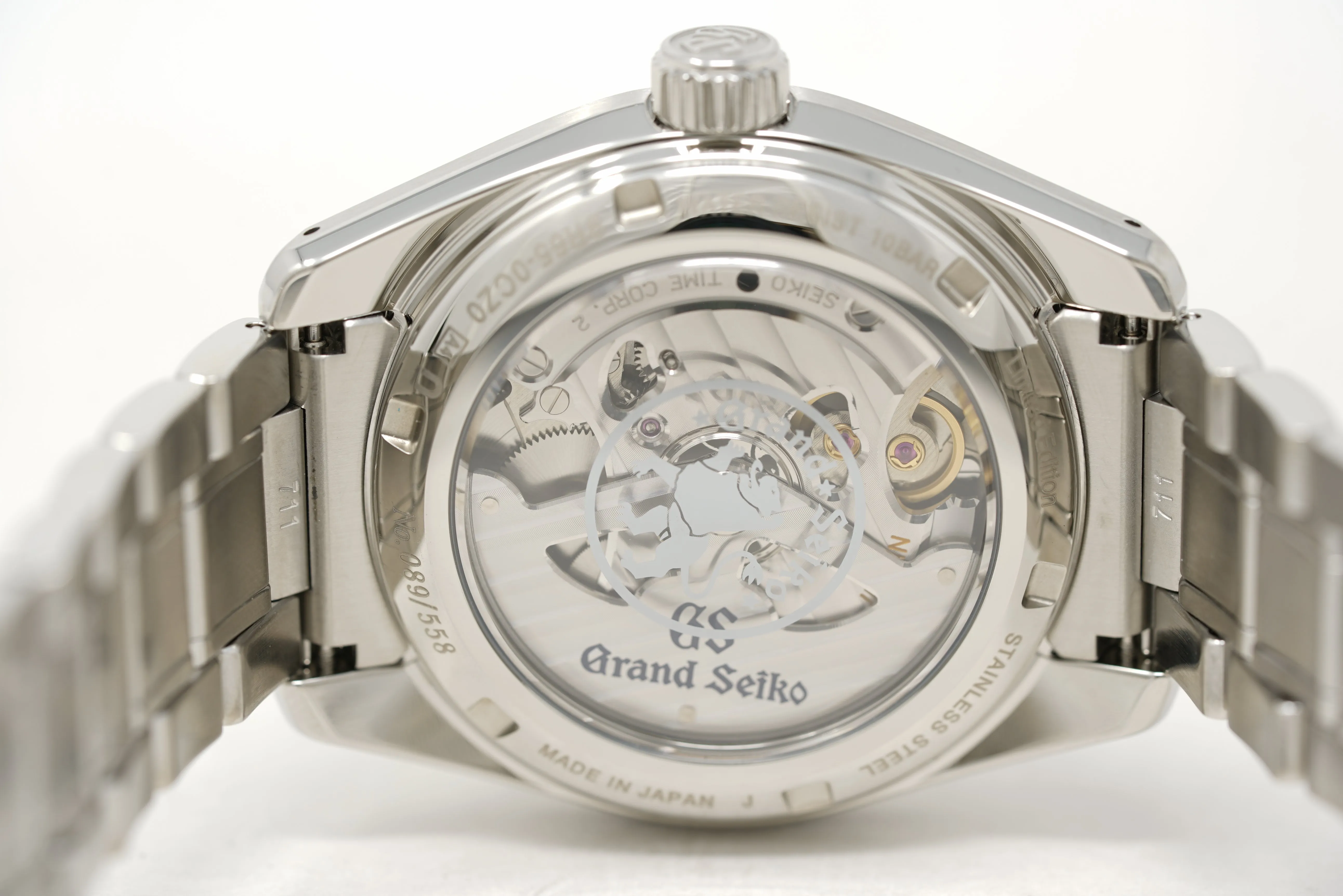 Pre-Owned Grand Seiko Heritage Kira-Zuri U.S. Limited SBGA387