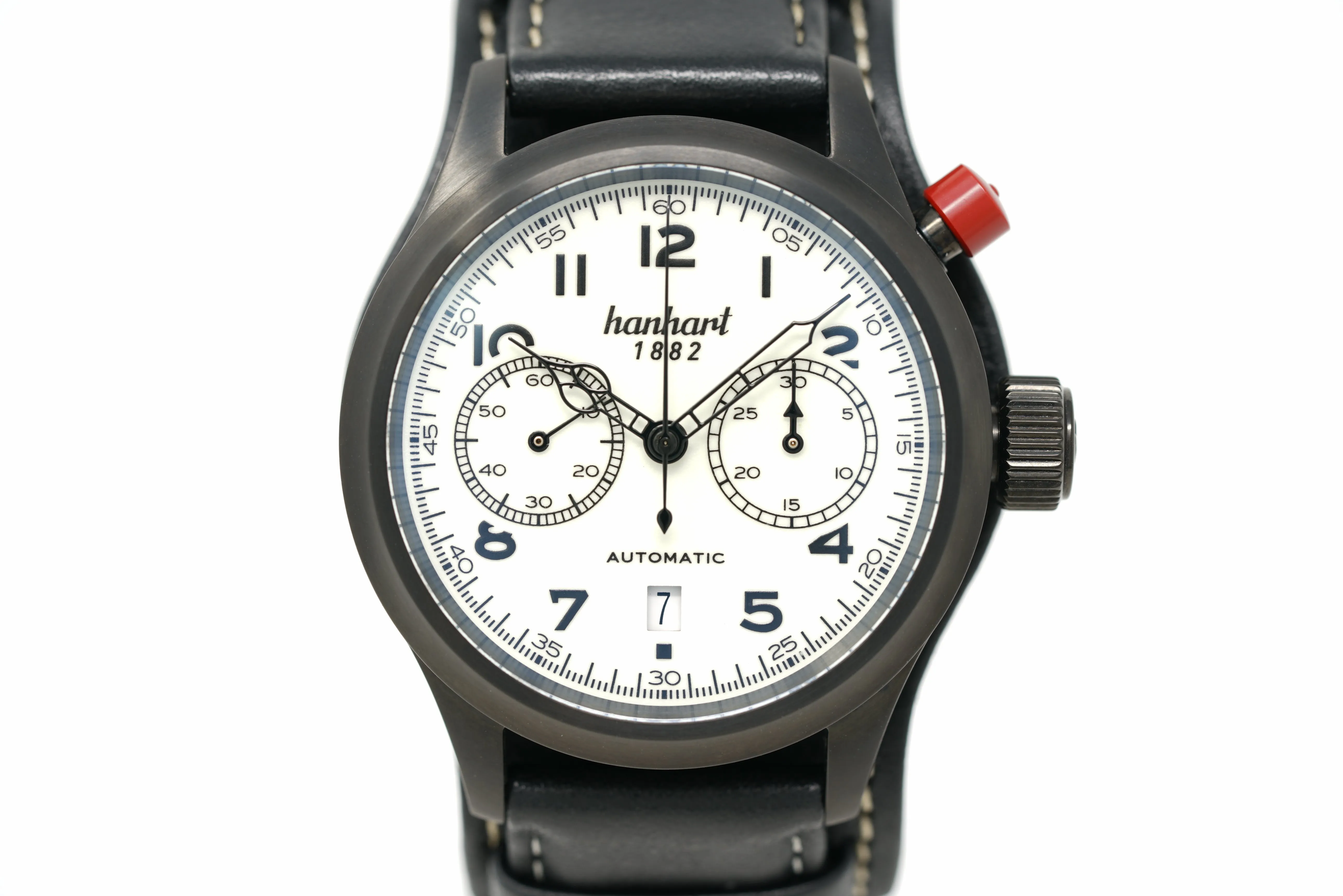 Pre-Owned Hanhart Pioneer Flieger Friday Night Pilot No. 2 722L.703-7010