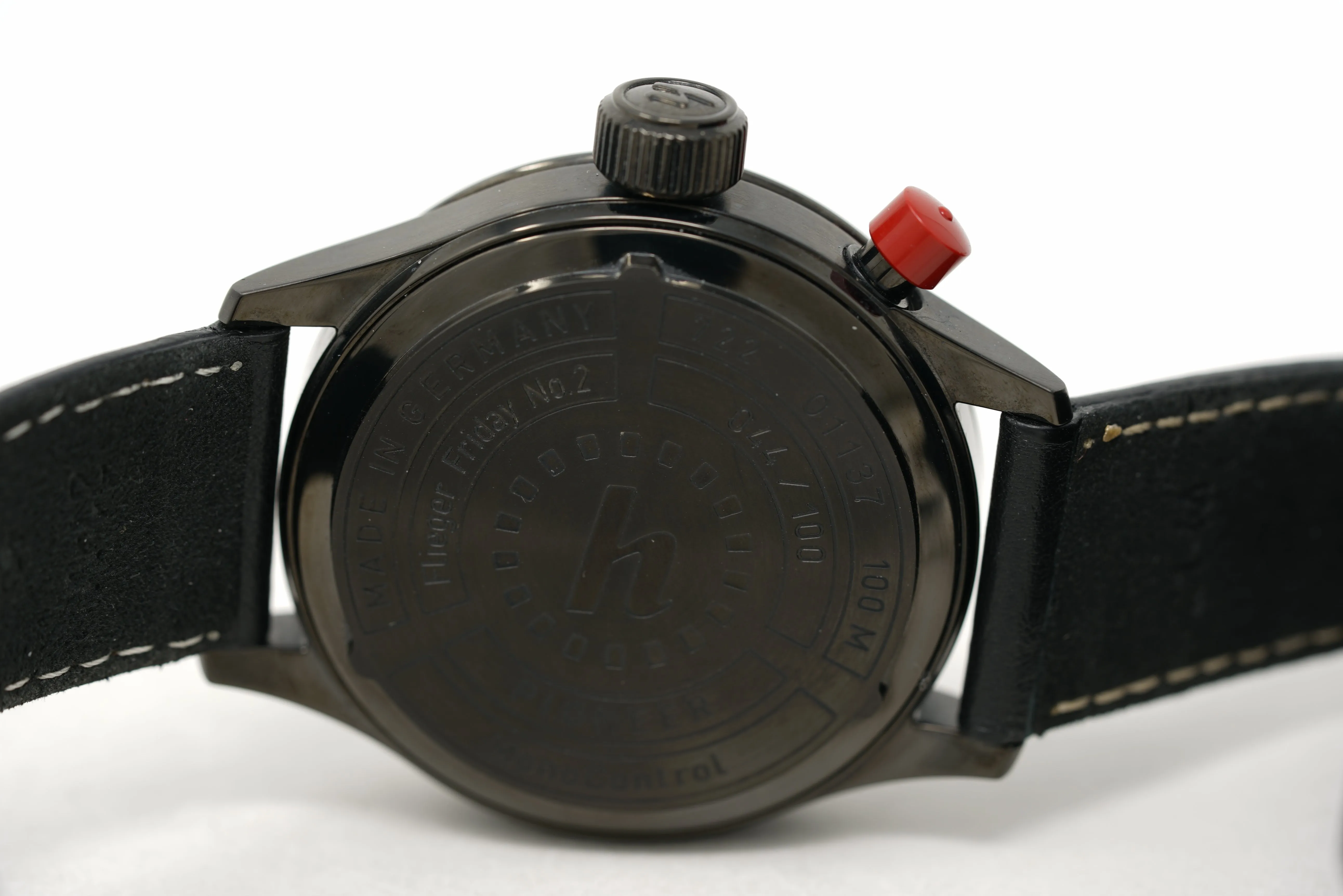 Pre-Owned Hanhart Pioneer Flieger Friday Night Pilot No. 2 722L.703-7010