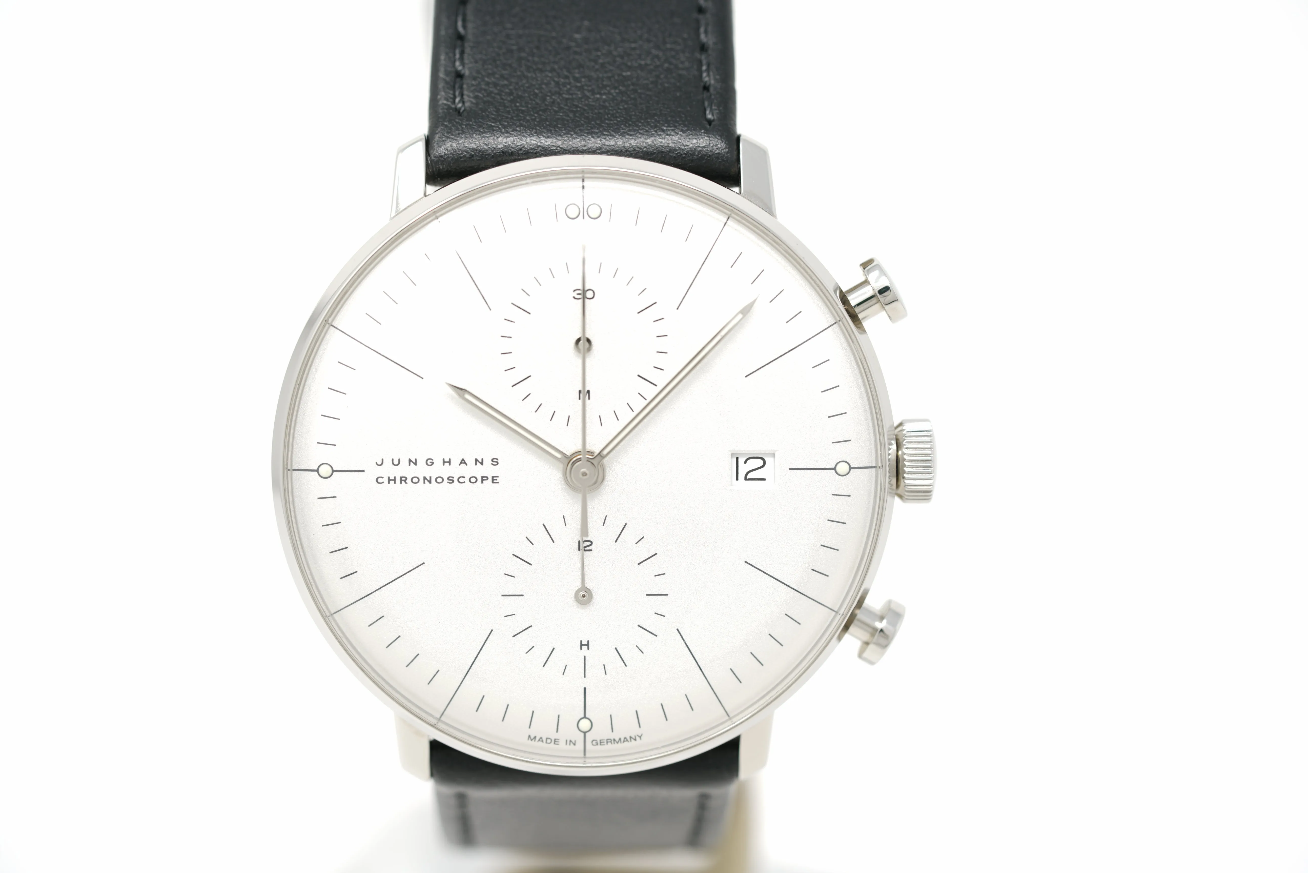Pre-Owned Junghans Max Bill Chronoscope 027/4600.04