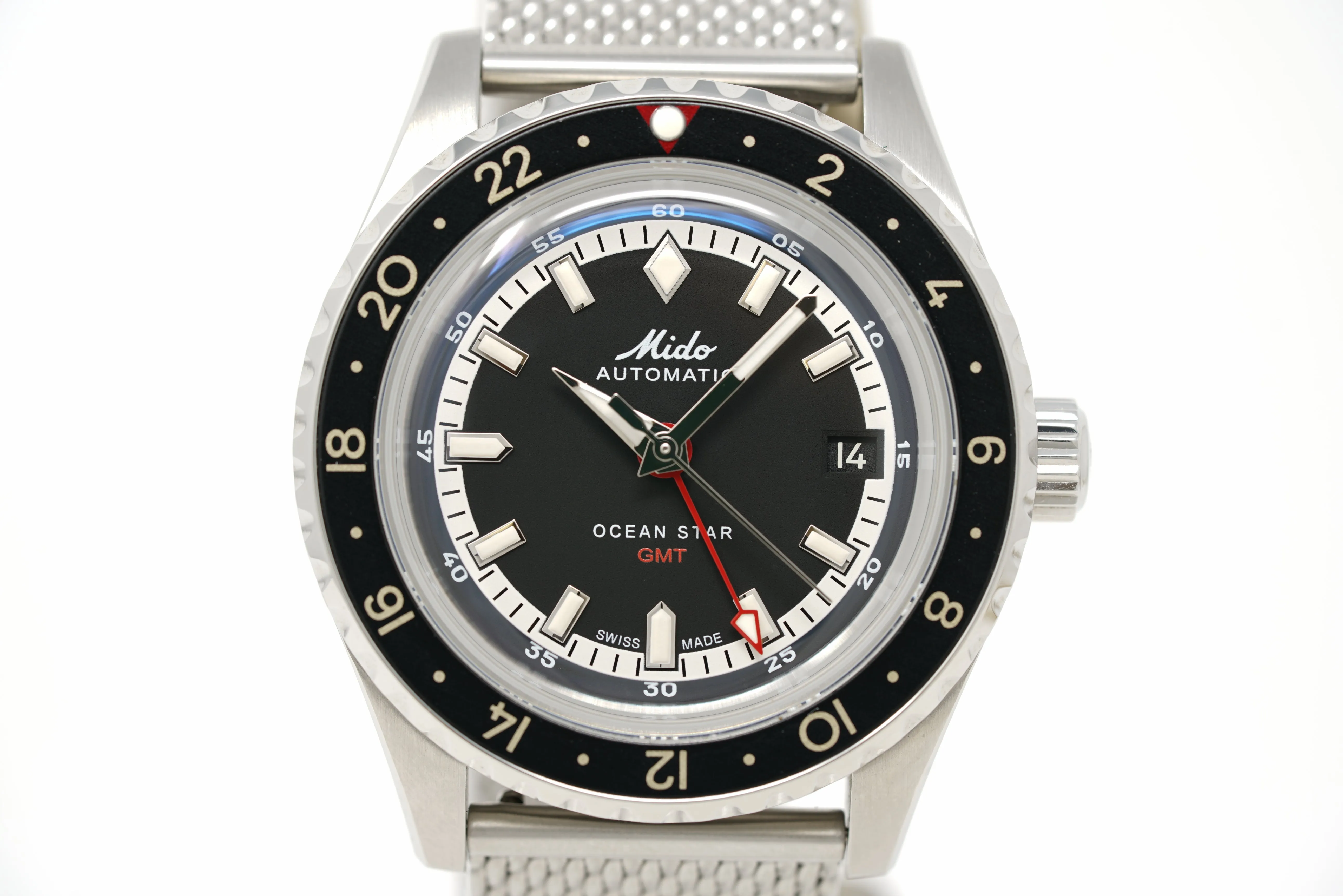Pre-Owned Mido x Hodinkee Ocean Star GMT Limited M026.829.11.051.00