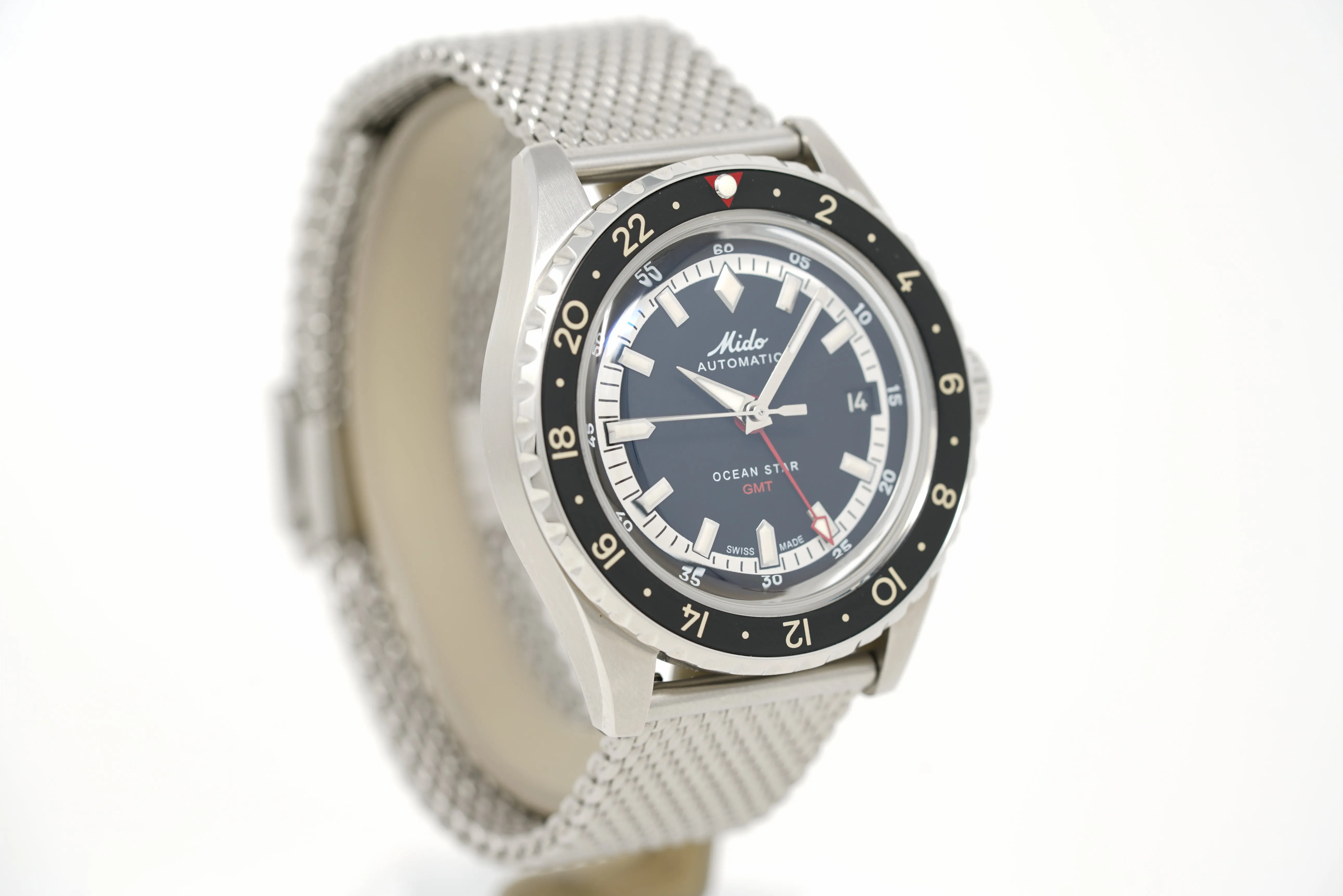 Pre-Owned Mido x Hodinkee Ocean Star GMT Limited M026.829.11.051.00