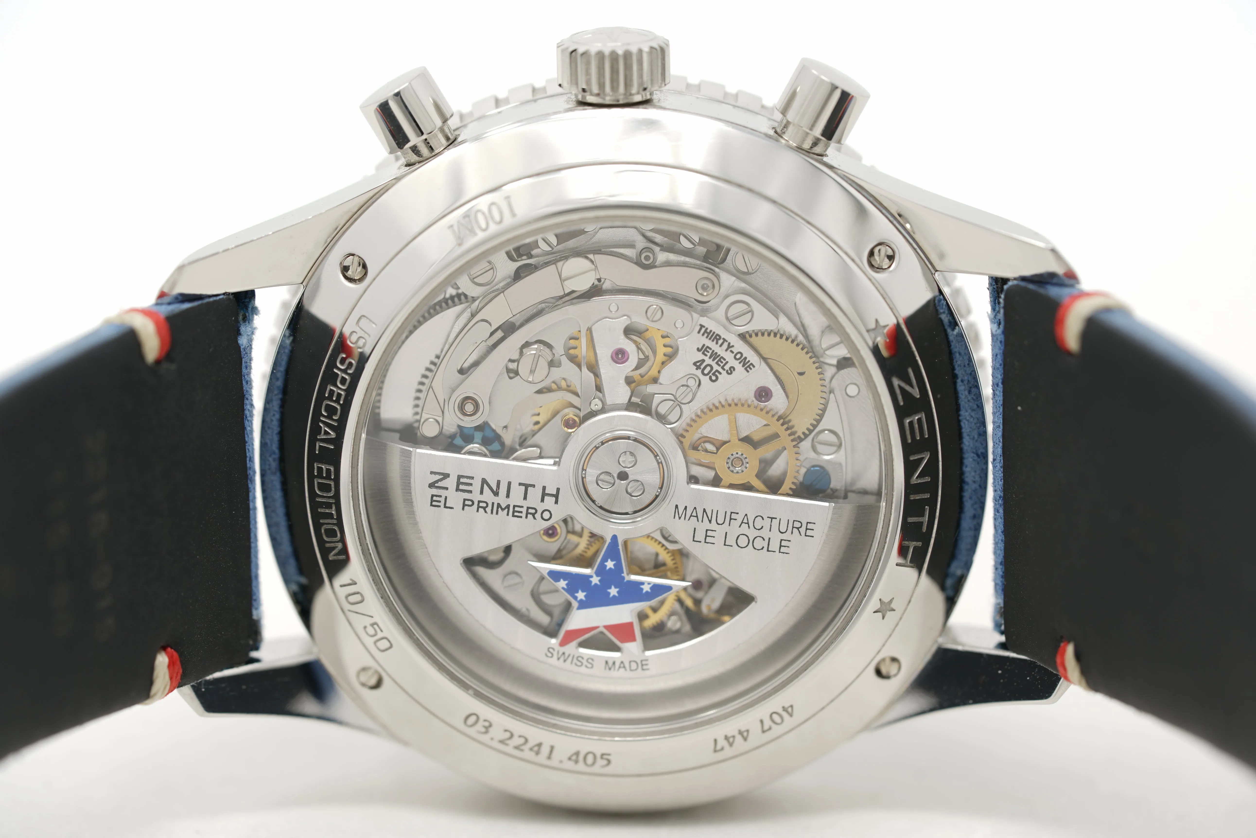 Pre-Owned  Zenith Pilot Cronometro Tipo CP-2 Flyback USA 03.2241.405/51.C915