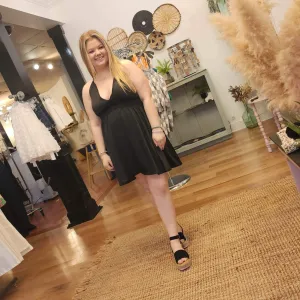 Pretty in Black Dress